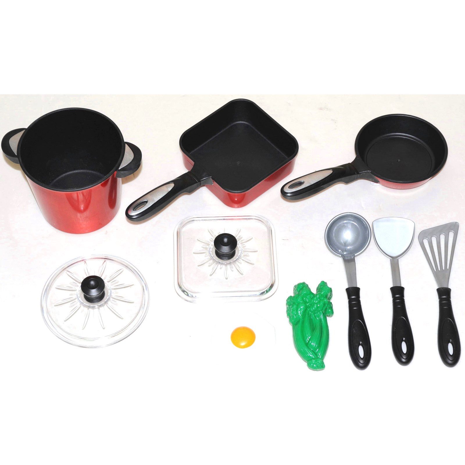 TikTakToo Spielküche Mehrteiliges Kochset Spielküchen Zubehör 10-teilig Kun günstig online kaufen