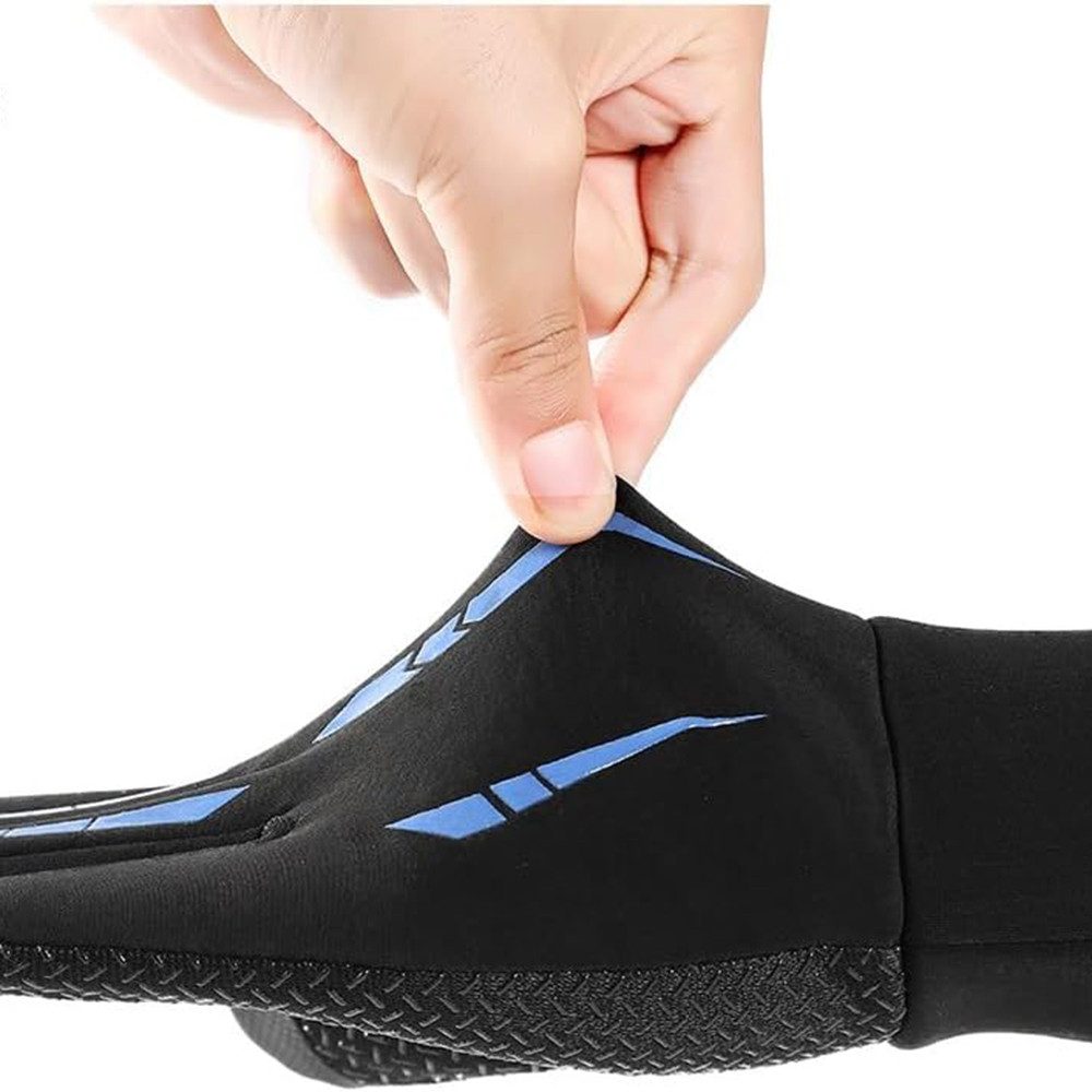 Cachito Fahrradhandschuhe Thermo Handschuhe Herren Damen, Winter Touchscreen handschuhe für Laufen Reiten Gehen Fahren Outdoor – Bild 2 von 5