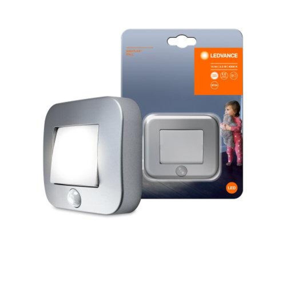 Ledvance Nachtlicht Polycarbonate (PC), 0,3W, kaltweiß, 14lm, L84mm, wassergeschützt, kaltweiß