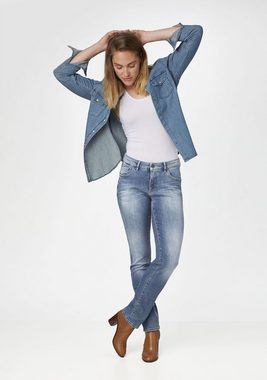 Paddock's Slim-fit-Jeans LIA Hochelastische 5-Pocket Jeans mit Motion & Comfort