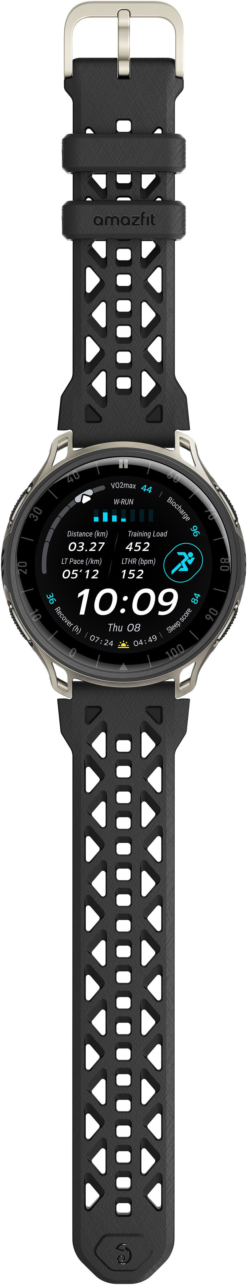 Amazfit Cheetah 2 Pro Smartwatch (Amazfit OS), Hyrox Race Mode schwarz