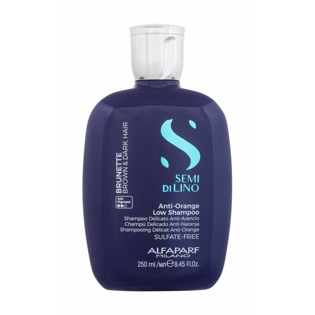 Alfaparf Haarshampoo Milano Semi Di Lino Brunette Brown y Dark Shampoo 250ml