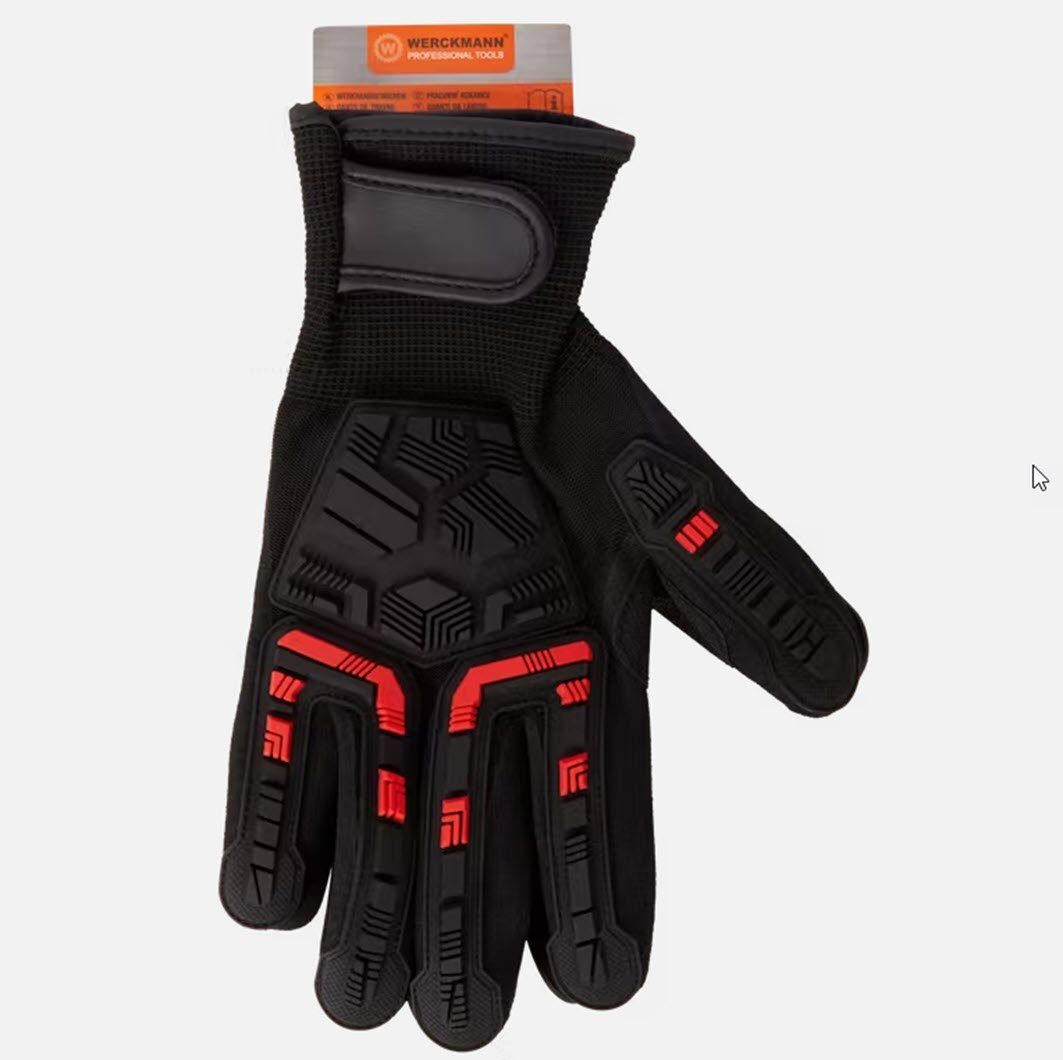 Spectrum Arbeitshandschuh-Set Arbeitshandschuhe Protektoren stabil