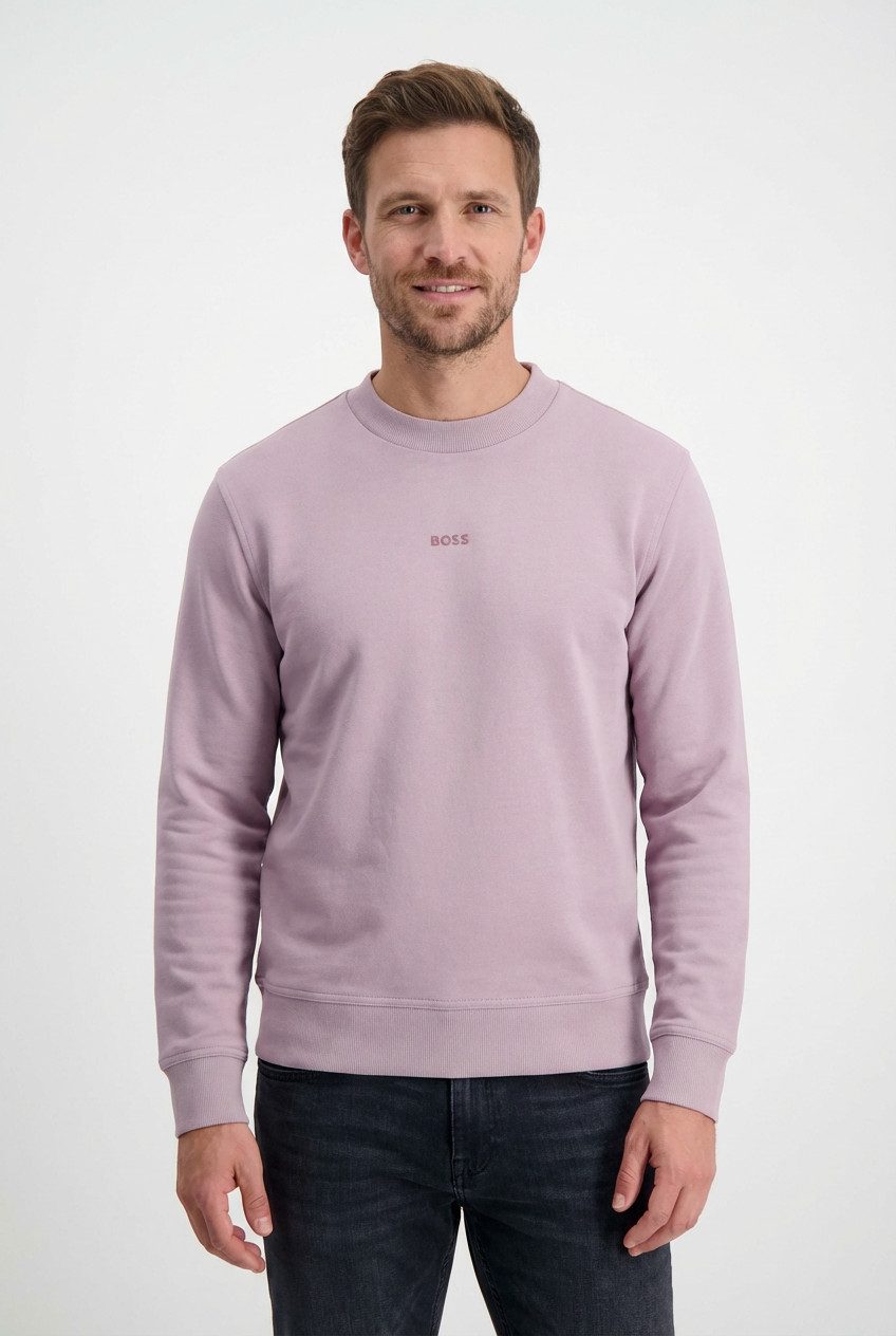 BOSS ORANGE Sweatshirt WeSmallcrew mit Logo auf der Brust günstig online kaufen