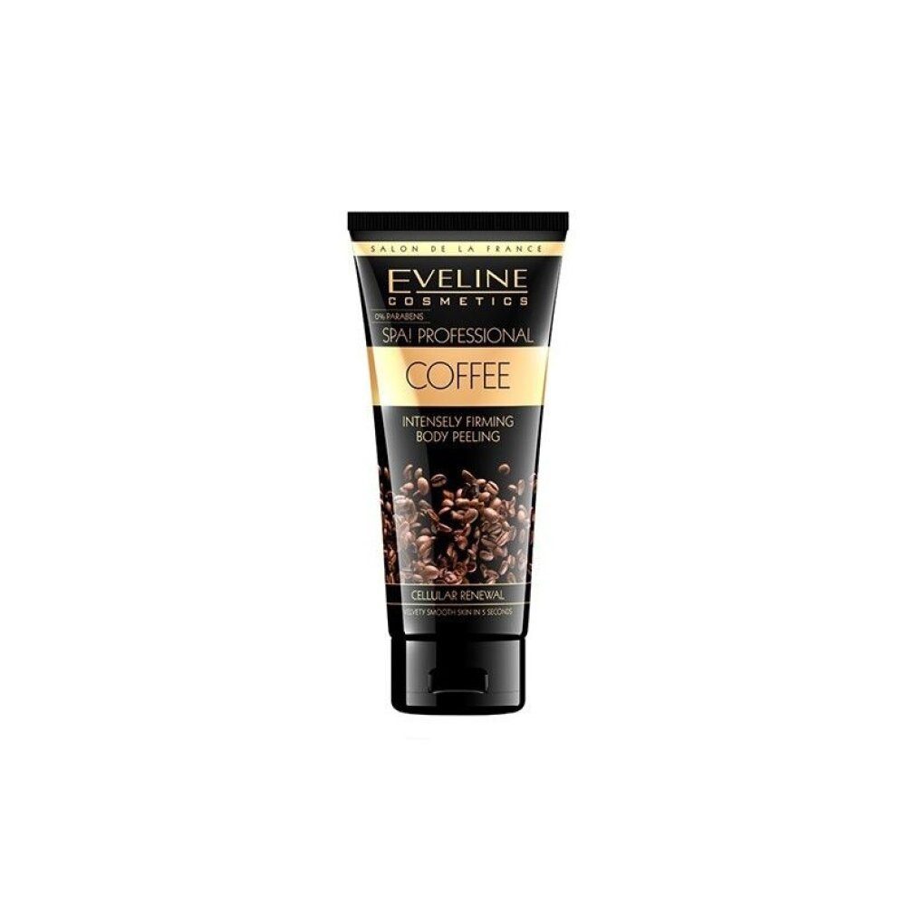 Eveline Cosmetics Körperpflegemittel Cosmetics, Spa! Professional, Koffein, Peeling, Körperpeeling, 200 ml