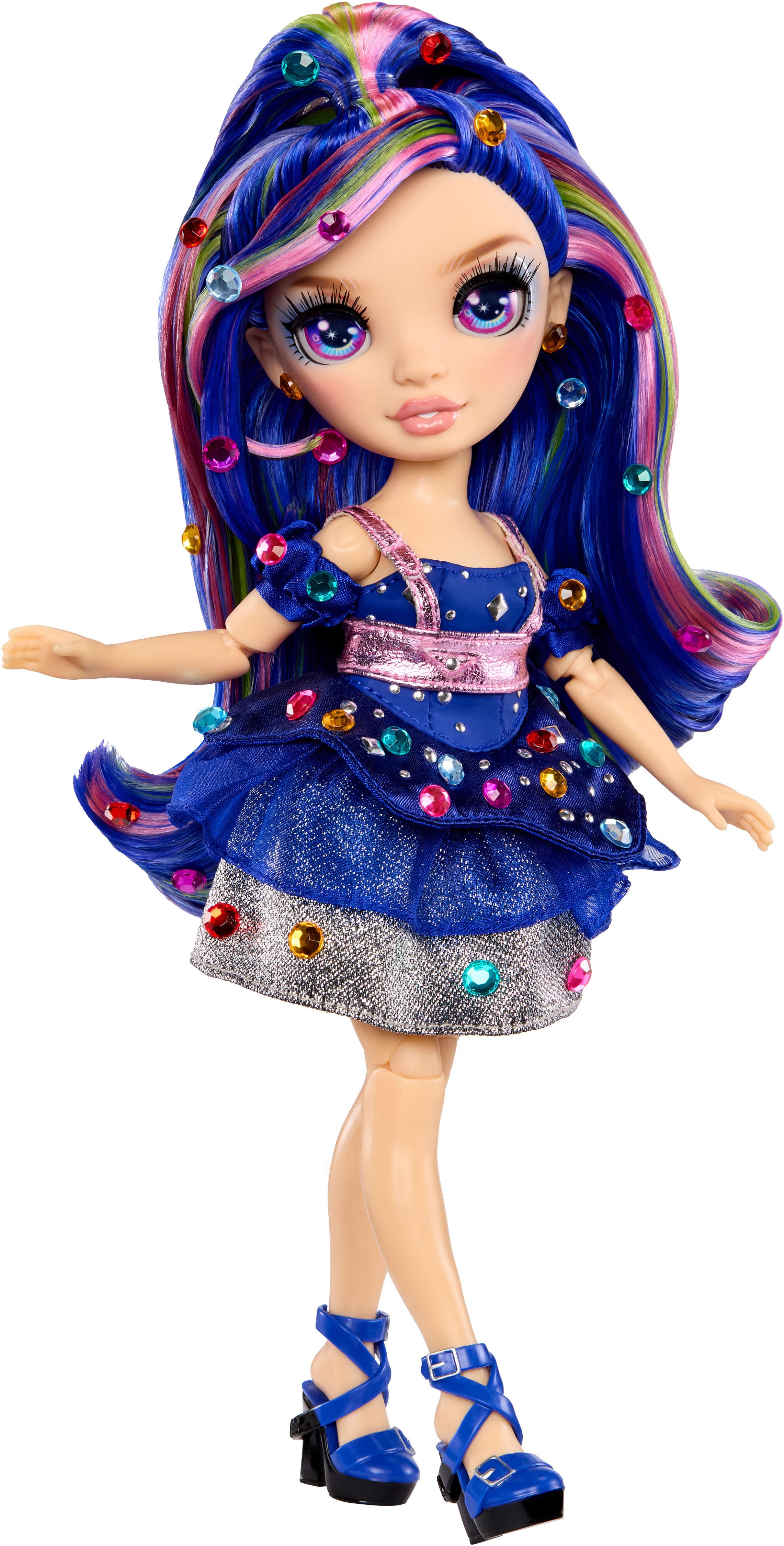 Rainbow High Anziehpuppe Rainbow High Be Dazzling Fashion Dolls- Genevieve Bleue