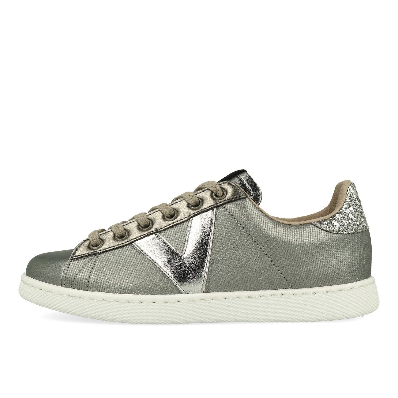 Victoria Tenis Metal Damen Sneaker Antracita Sneaker