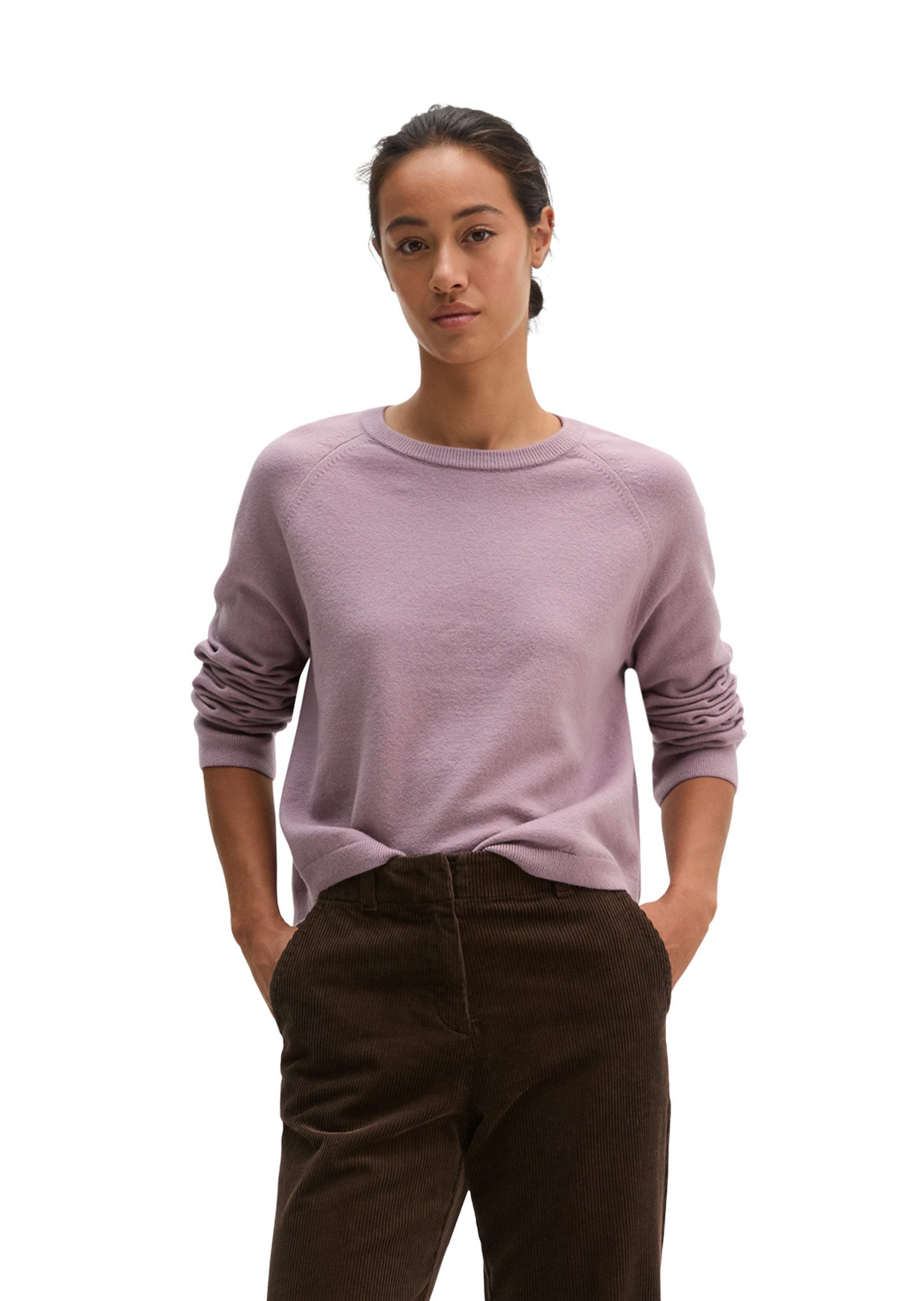Marc O'Polo Strickpullover aus Cotton Wool Stretch