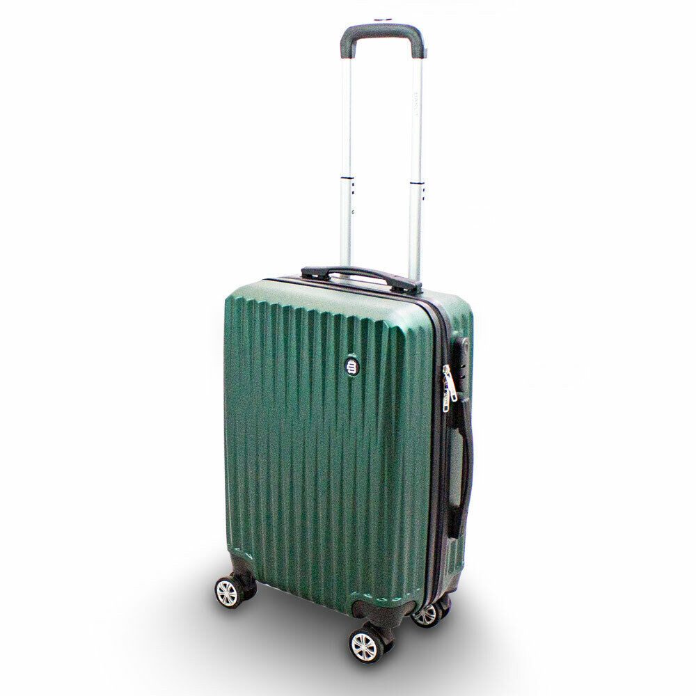 Barut Hartschalen-Trolley Barut Reisekoffer M Modell General Grün, 4 Rollen