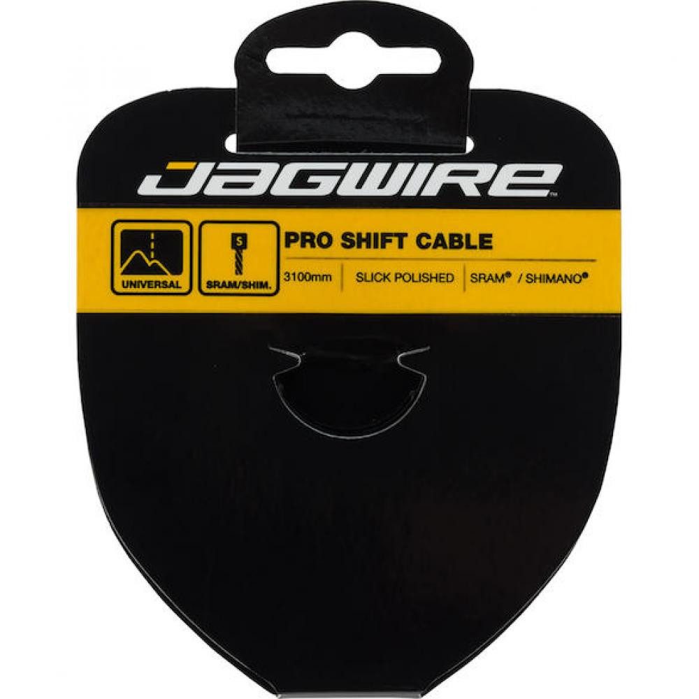 Jagwire Schaltung Jagwire Pro Slick Schaltzug 1,1 × 3100 mm Gold - Poliert für Shimano/S