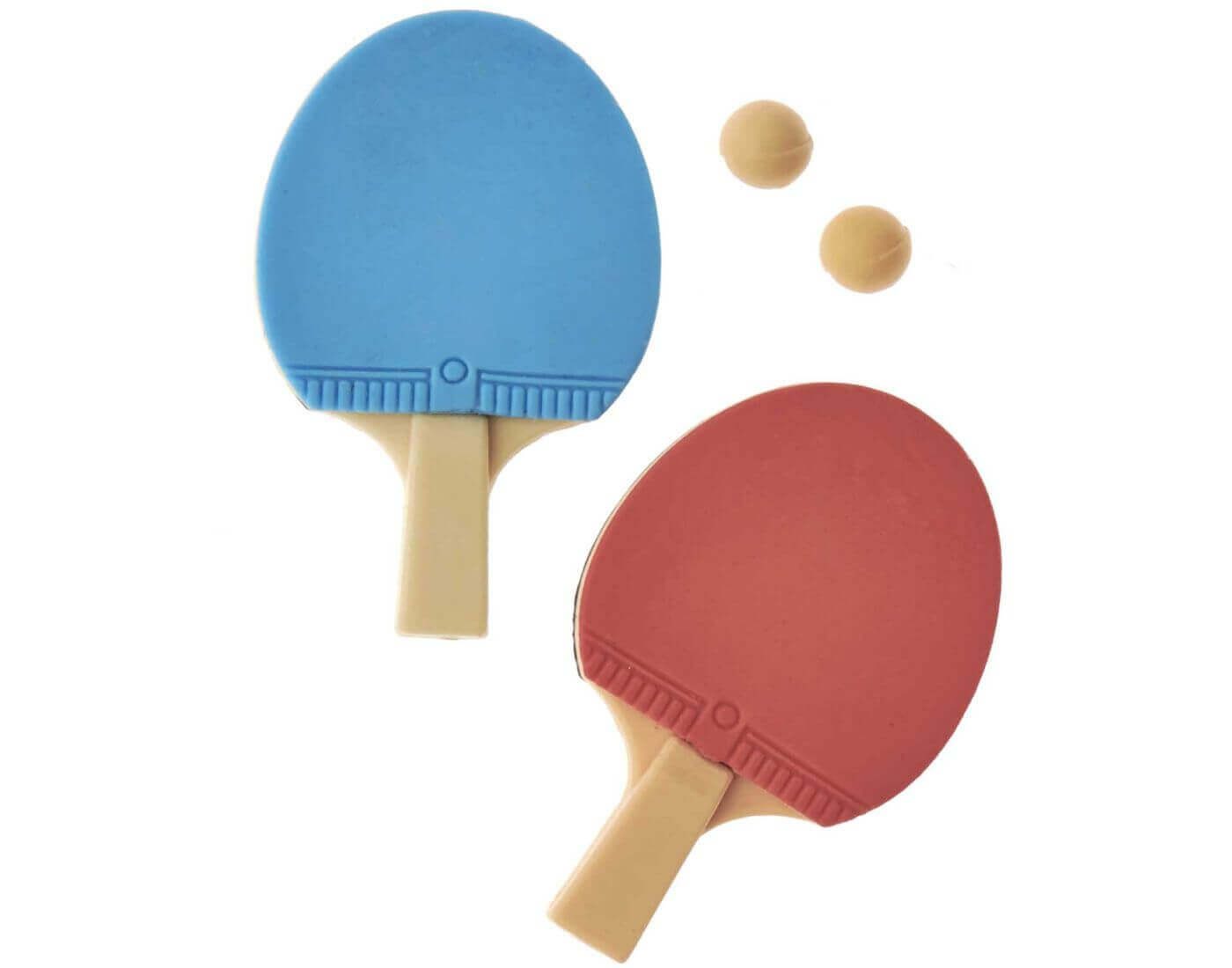 Rico Design Wichtel Miniatur Tischtennis Set 4teilig