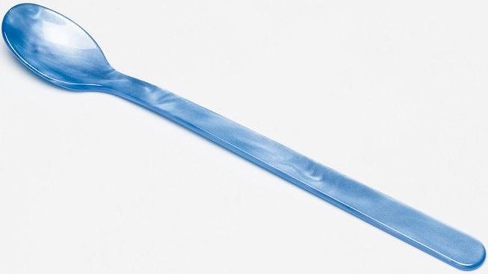 G.F. Heim Söhne Longdrinklöffel aus Acrylglas blau 22cm