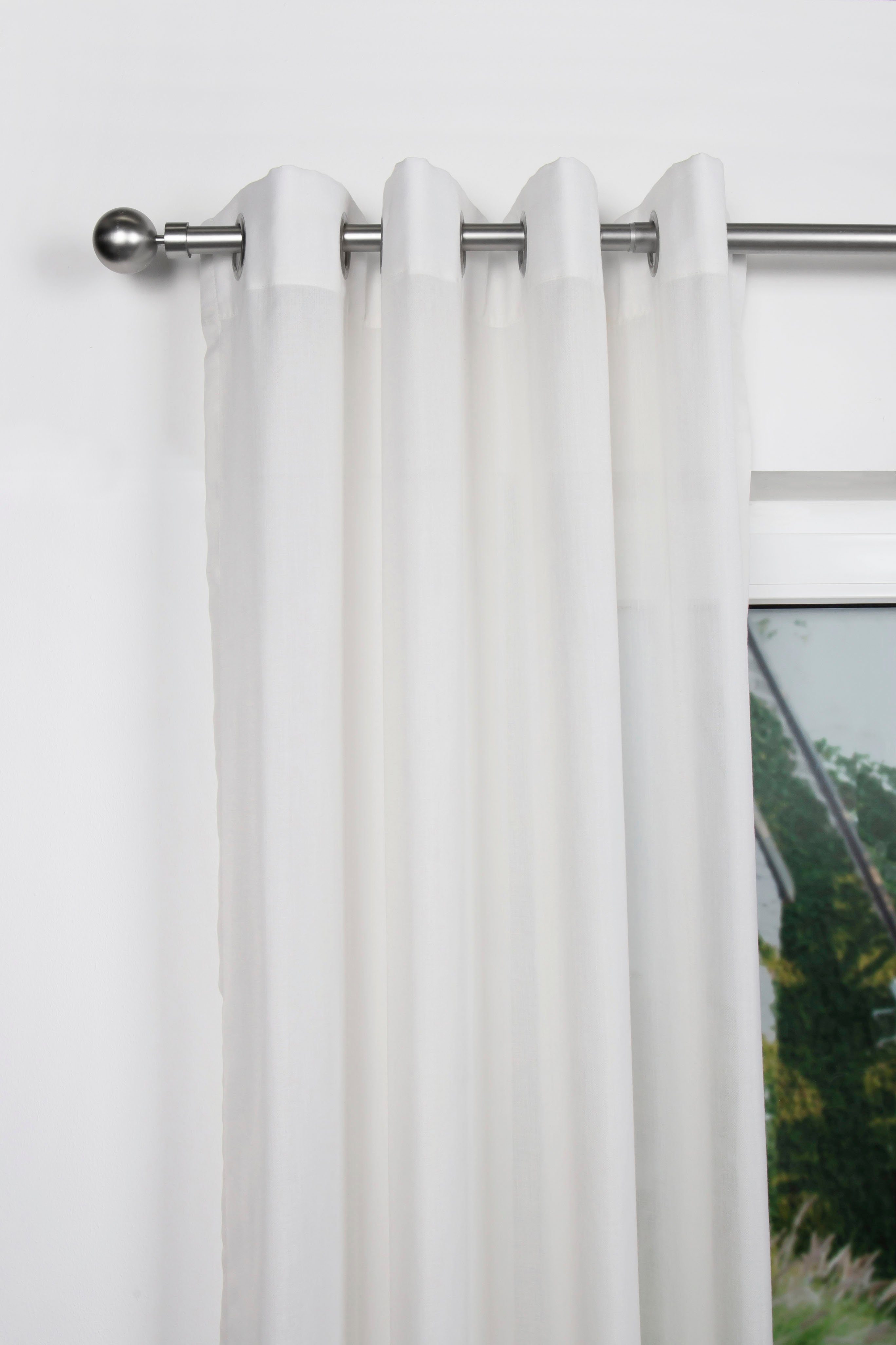 mydeco Gardinenstange habito/ball-classic, Ø 28 mm, 1-läufig, ausziehbar