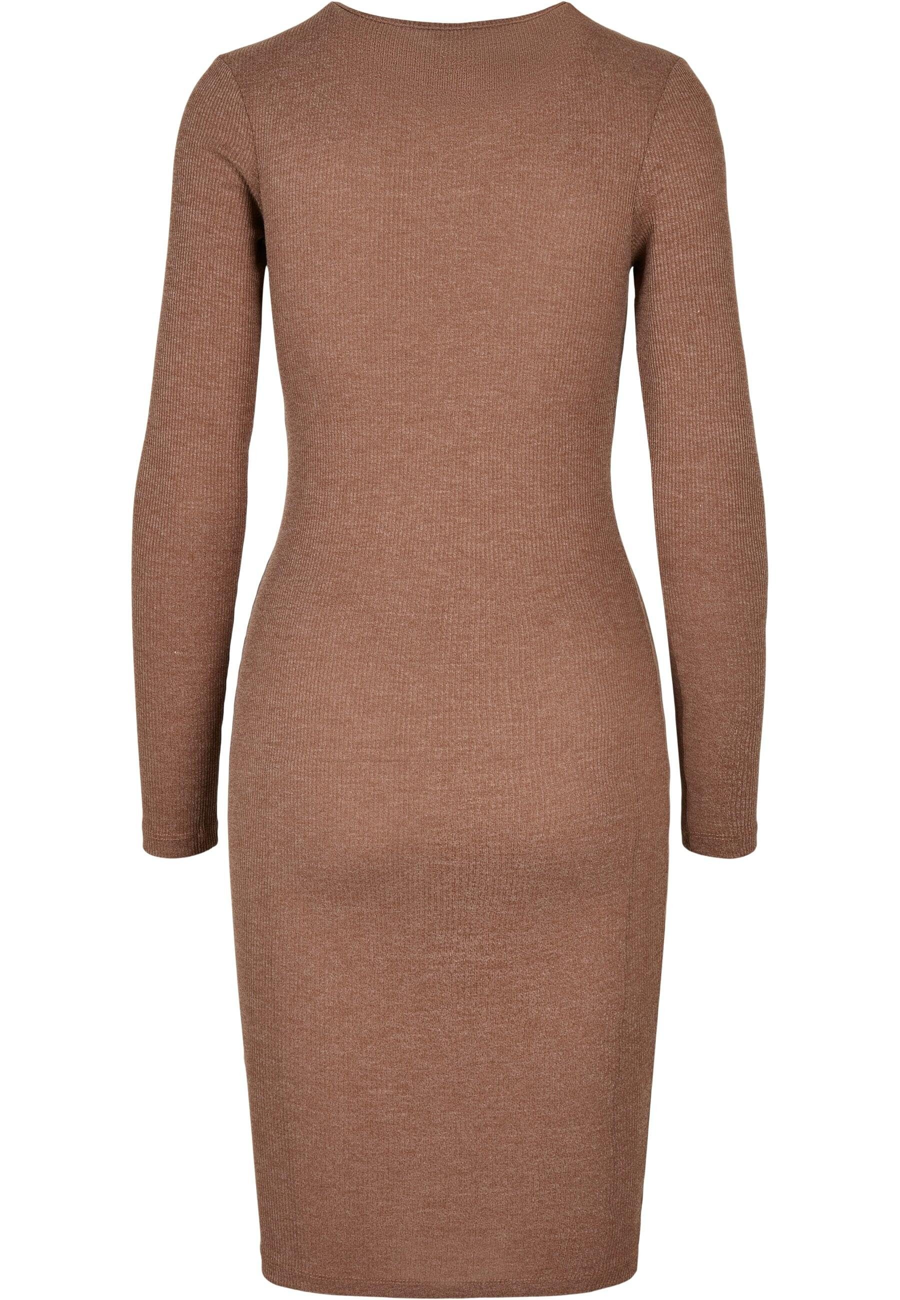 URBAN CLASSICS Shirtkleid Urban Classics Damen Ladies Rib Dress (1-tlg) günstig online kaufen