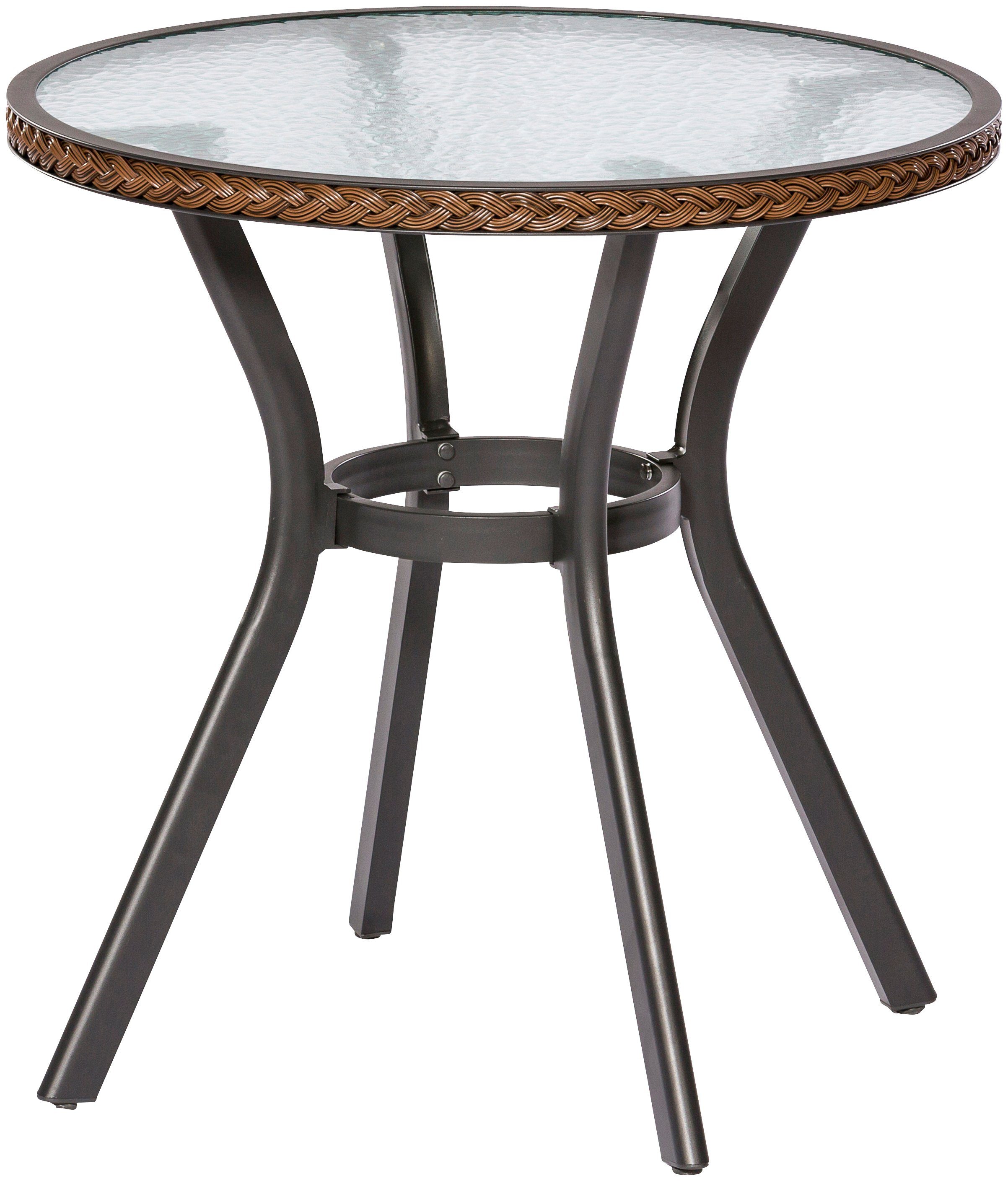 MERXX Gartentisch »Ravenna«, Polyrattan, Ø 70 cm, braun MERXX Gartentisch »Siena«, AluAkazie, Ø 100 cm online