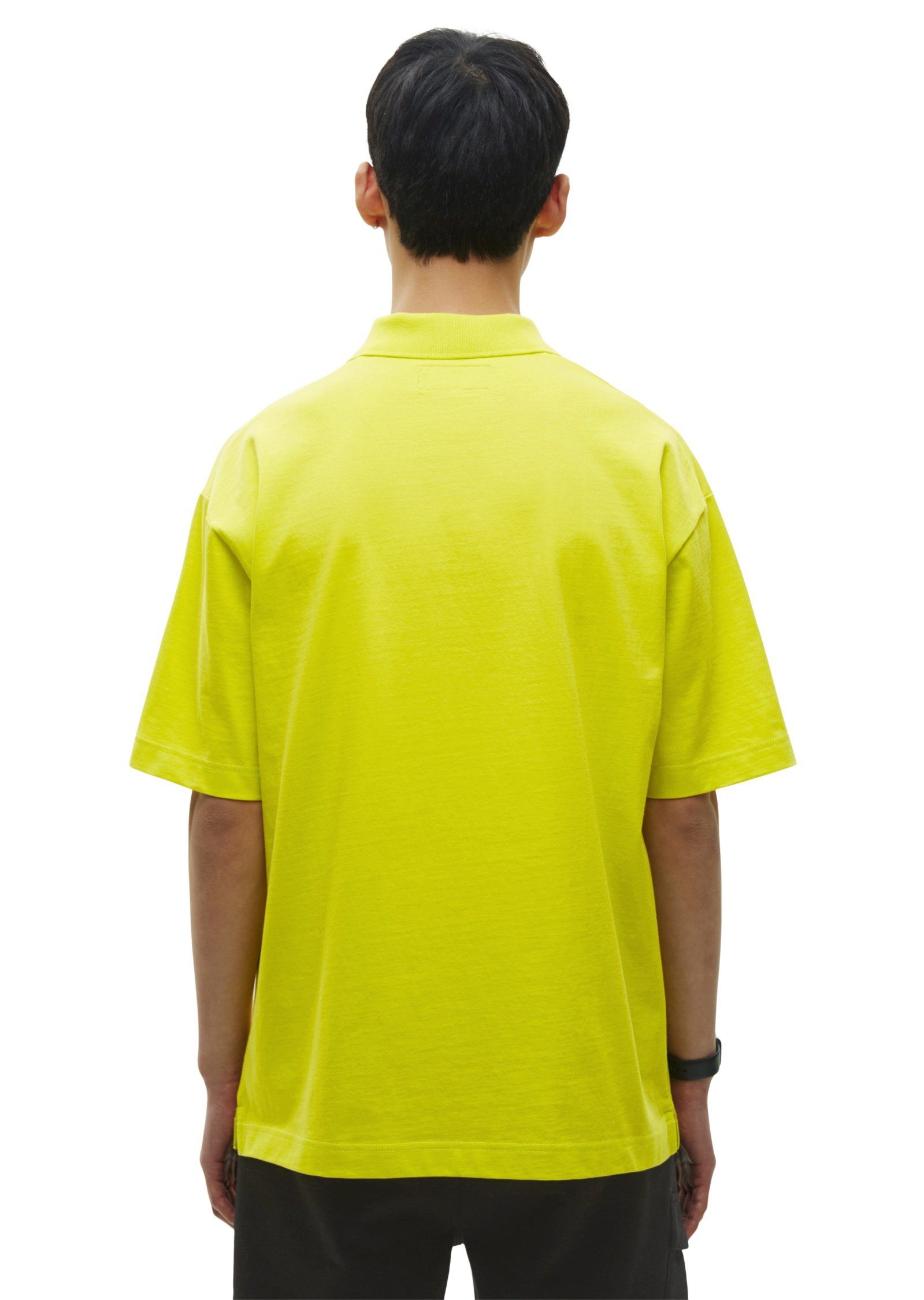 Heavy-Jersey-Qualität Poloshirt Marc O'Polo in gelb