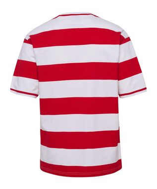 hummel T-Shirt Dänemark Striped T-Shirt EM 2024 default