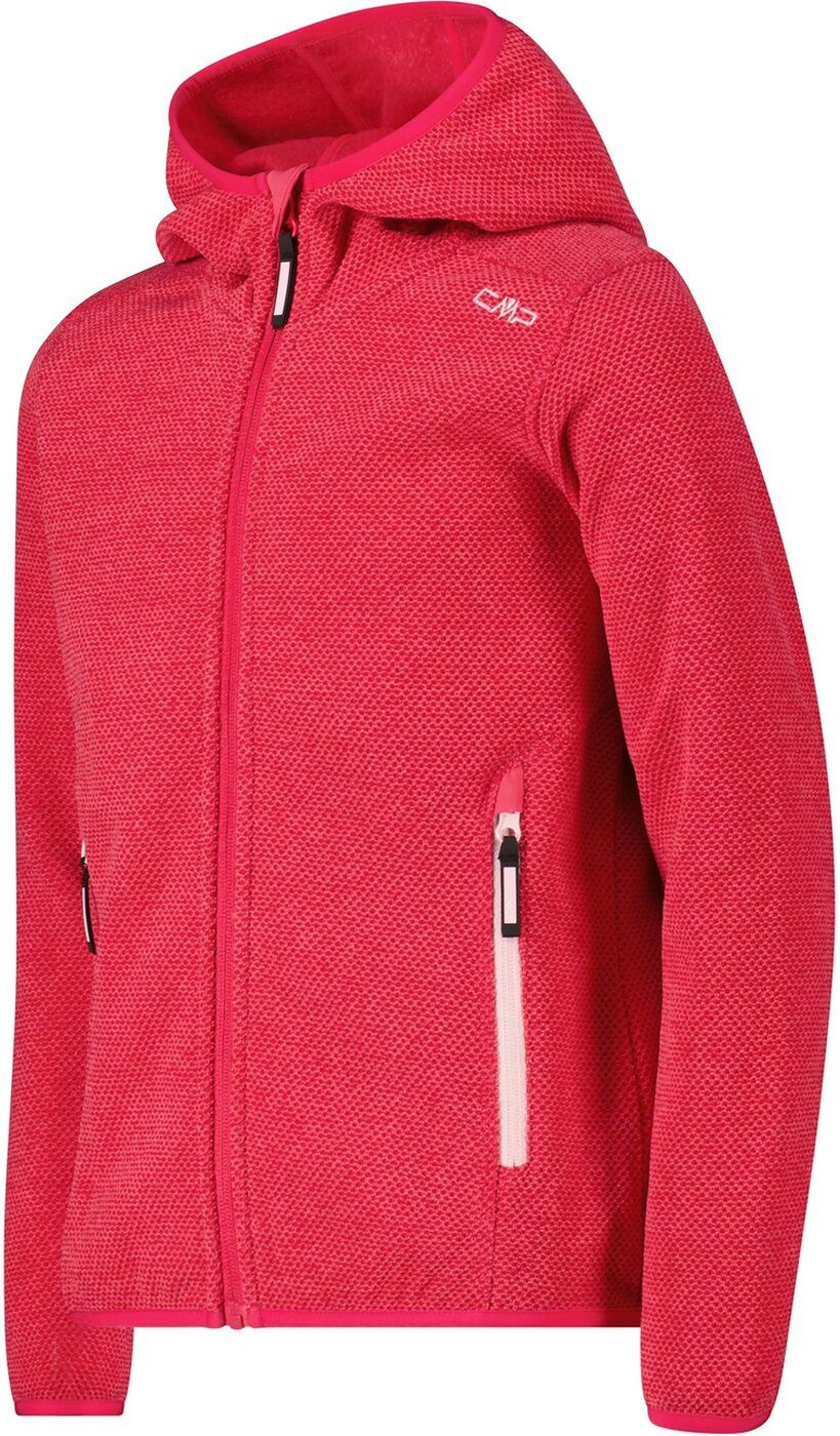 CMP Shirttop KID G JACKET FIX HOOD CARMINIO-PINK – Bild 3 von 3