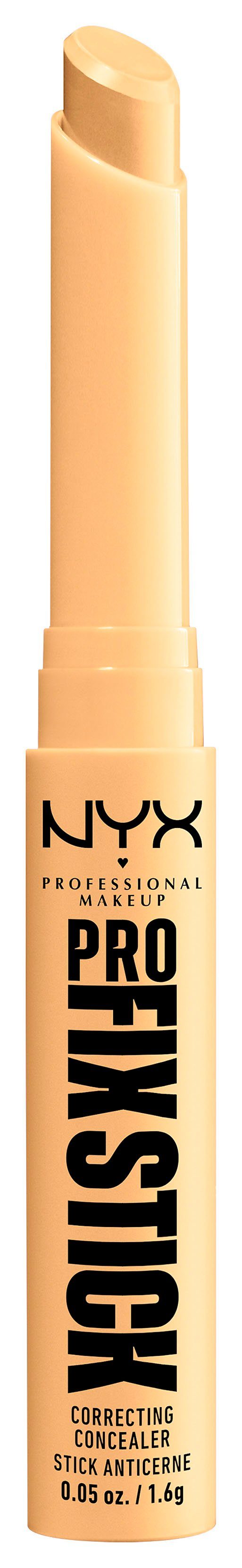 NYX Concealer NYX Professional Makeup Fix Stick Yellow, mkit Hayluron