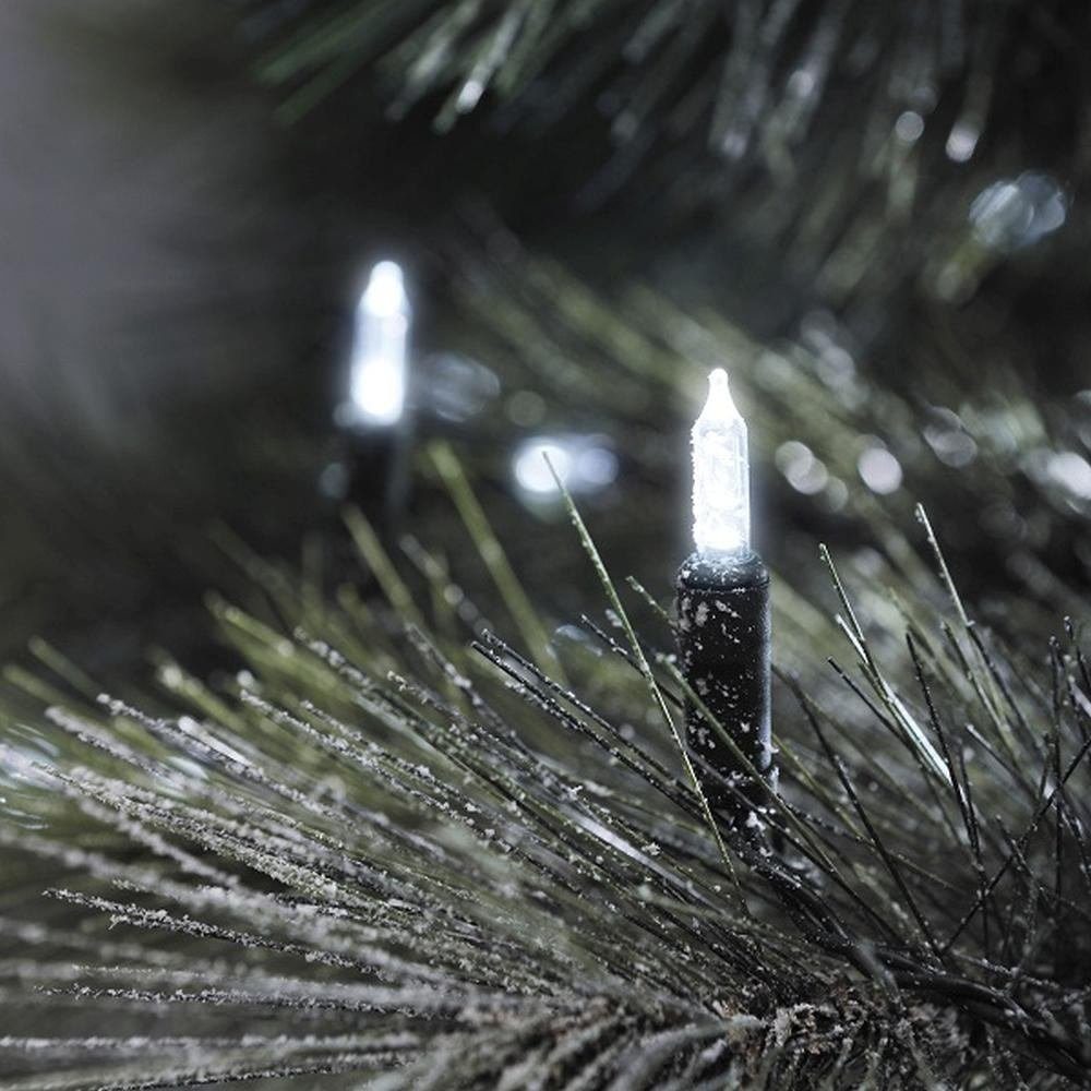 KONSTSMIDE LED-Lichterkette 6004-200 LED Mini-Lichterkette 40er kaltweiß/grün