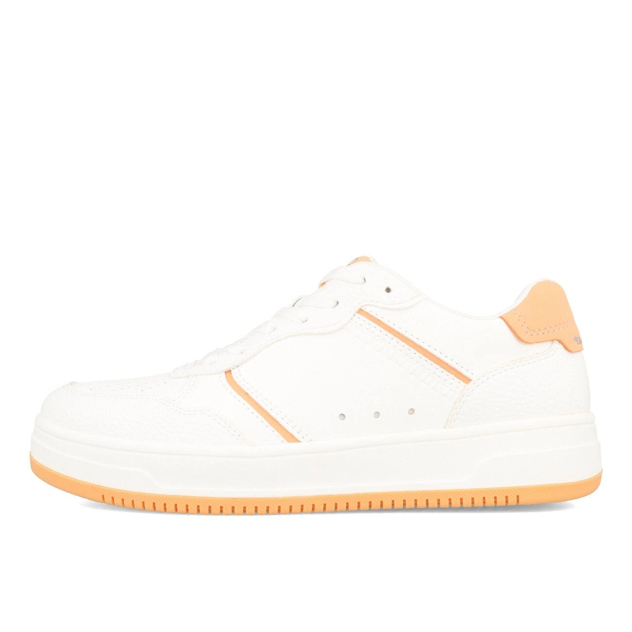 Tamaris Tamaris 1-23729-42-160 Sneaker Damen White Orange Sneaker günstig online kaufen