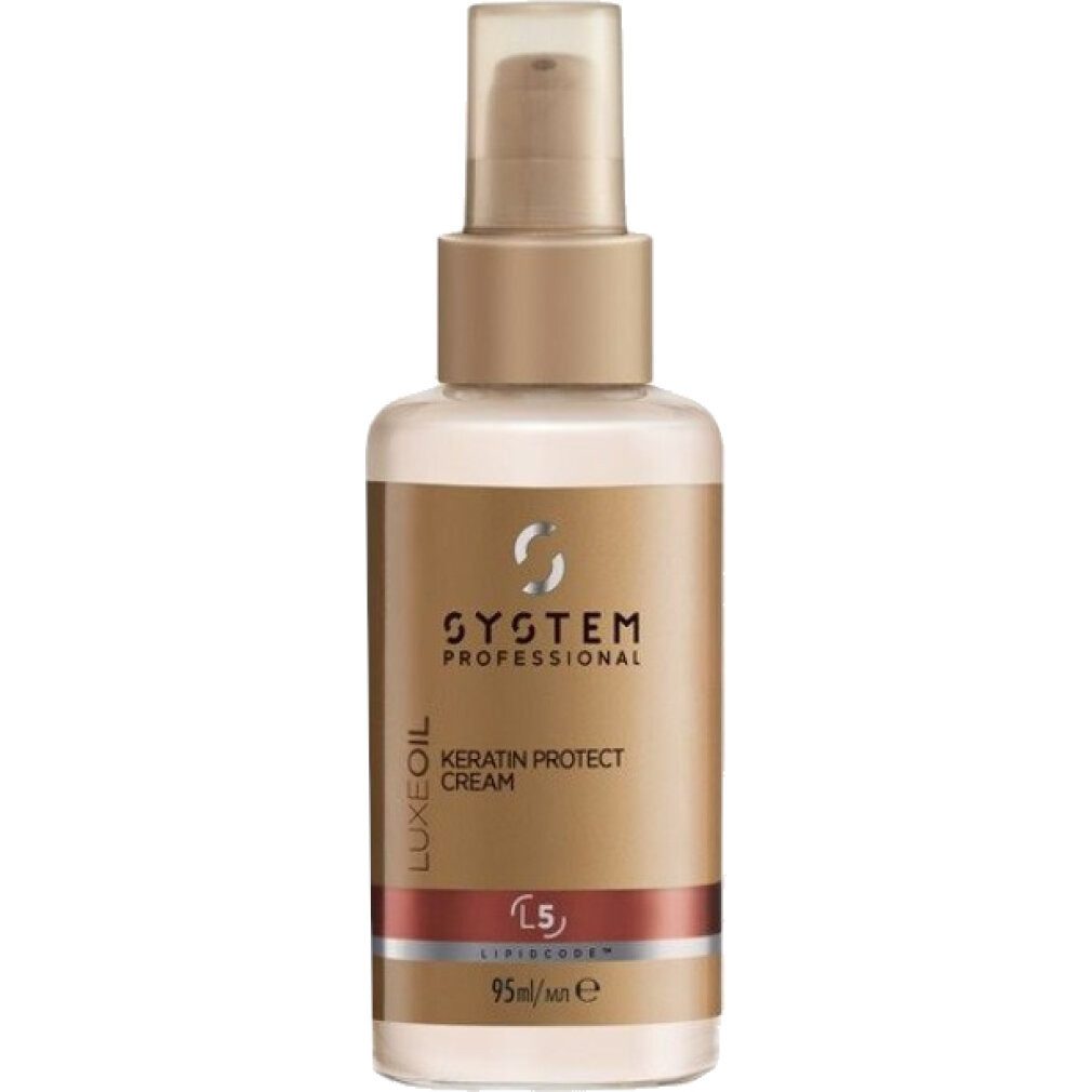 System Professional Haarpflege-Set LuxeOil Nährende Haarcreme (Keratin Protect Cream)
