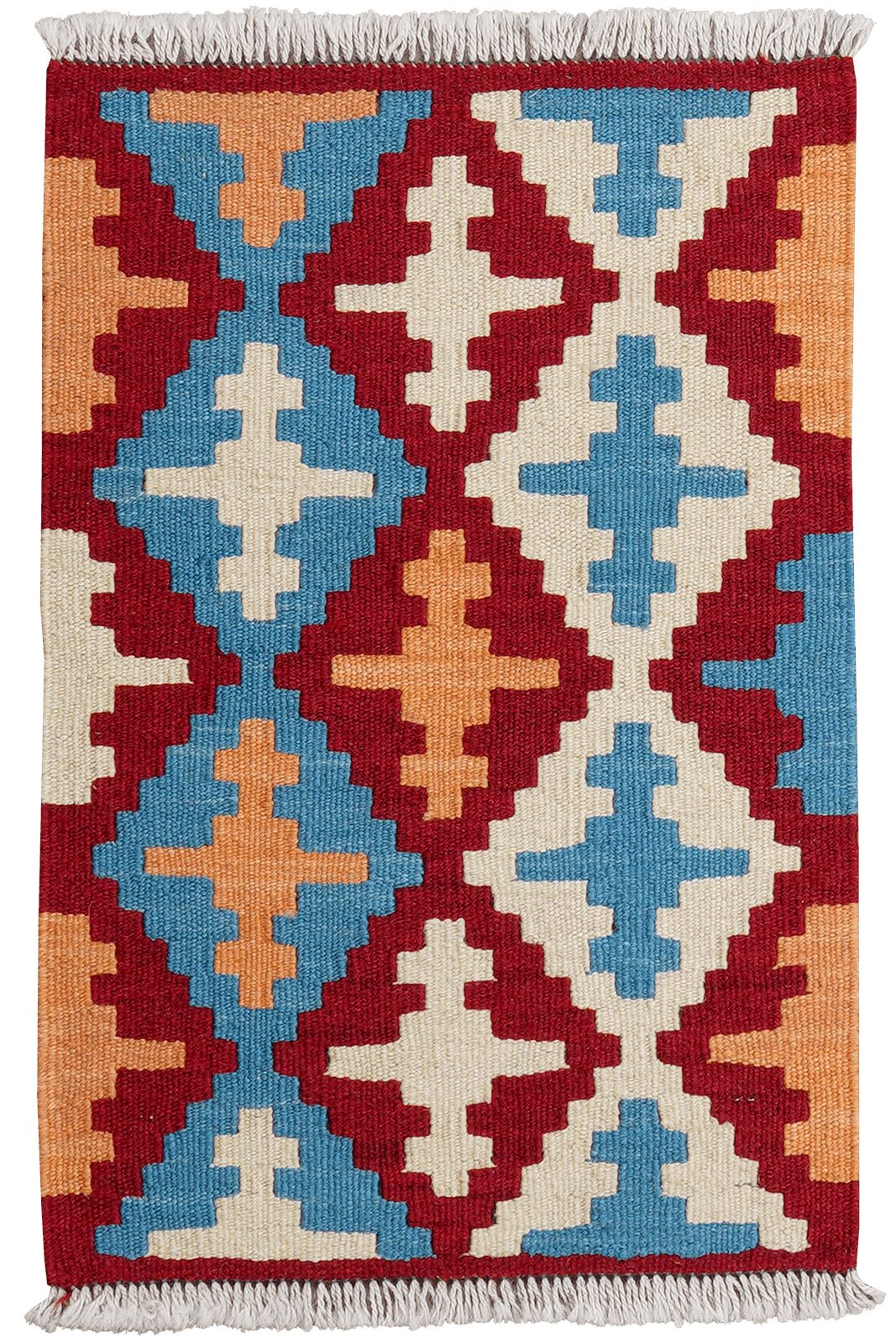 Looma Teppich Kelim Gashgai 61x42cm, rechteckig, Höhe: 5 mm, Gashgai, Schurwolle, Unikat