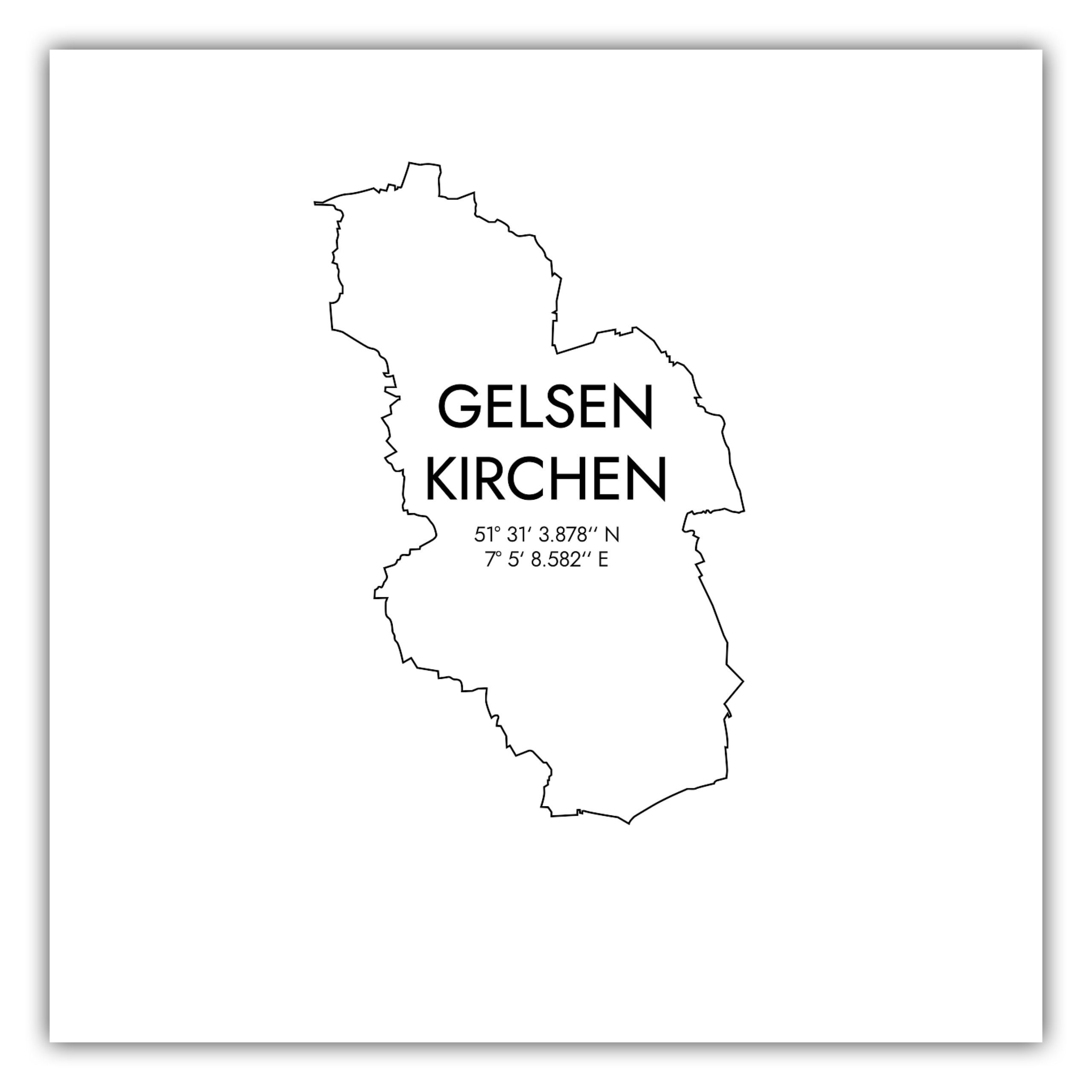 MOTIVISSO Poster Gelsenkirchen Koordinaten #7