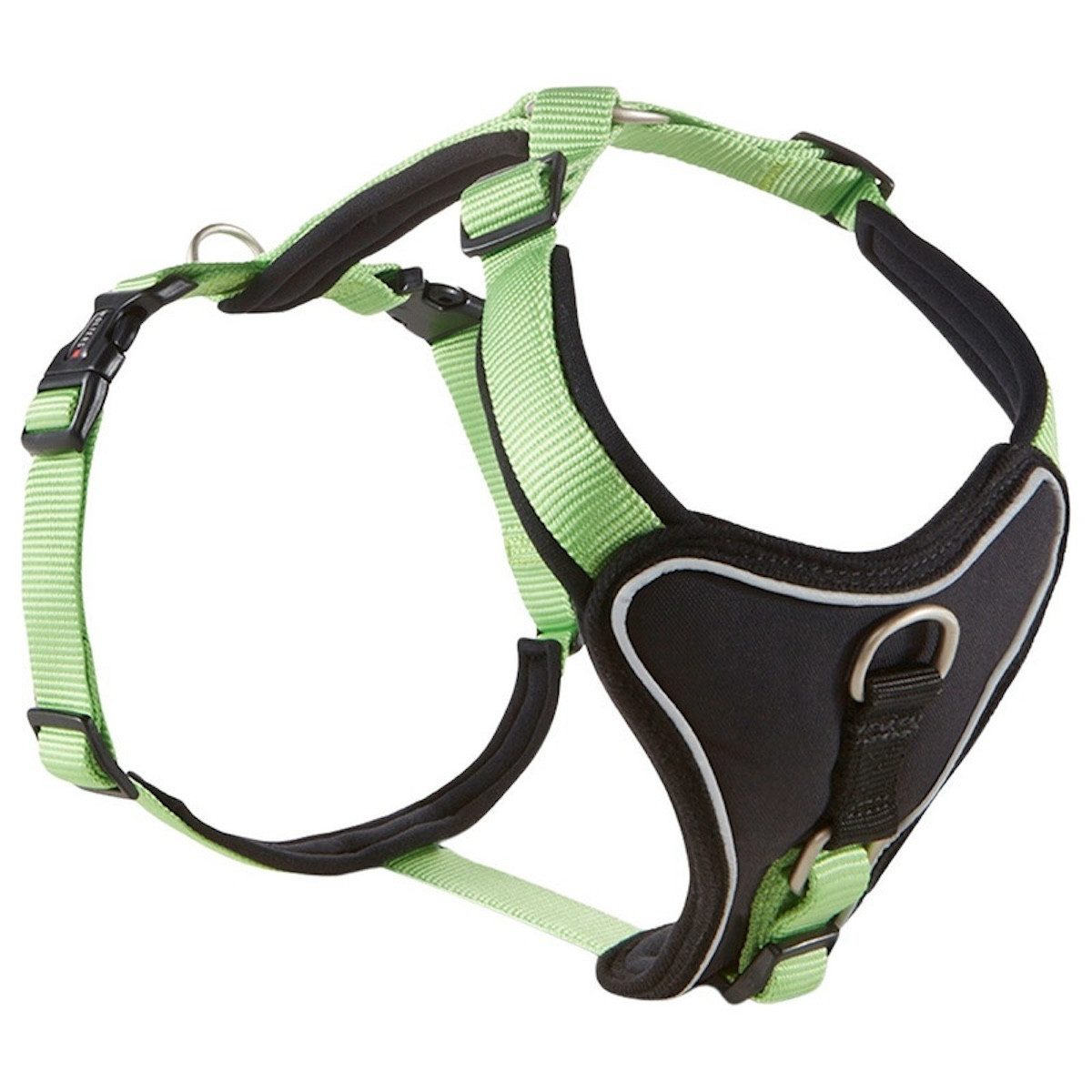 Hunde-Geschirr Geschirr Professional Comfort kiwi/schwarz