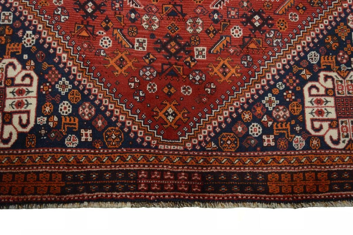 Perserteppich, Höhe: Shiraz 154x243 10 Orientteppich rechteckig, mm Handgeknüpfter Nain / Orientteppich Trading,