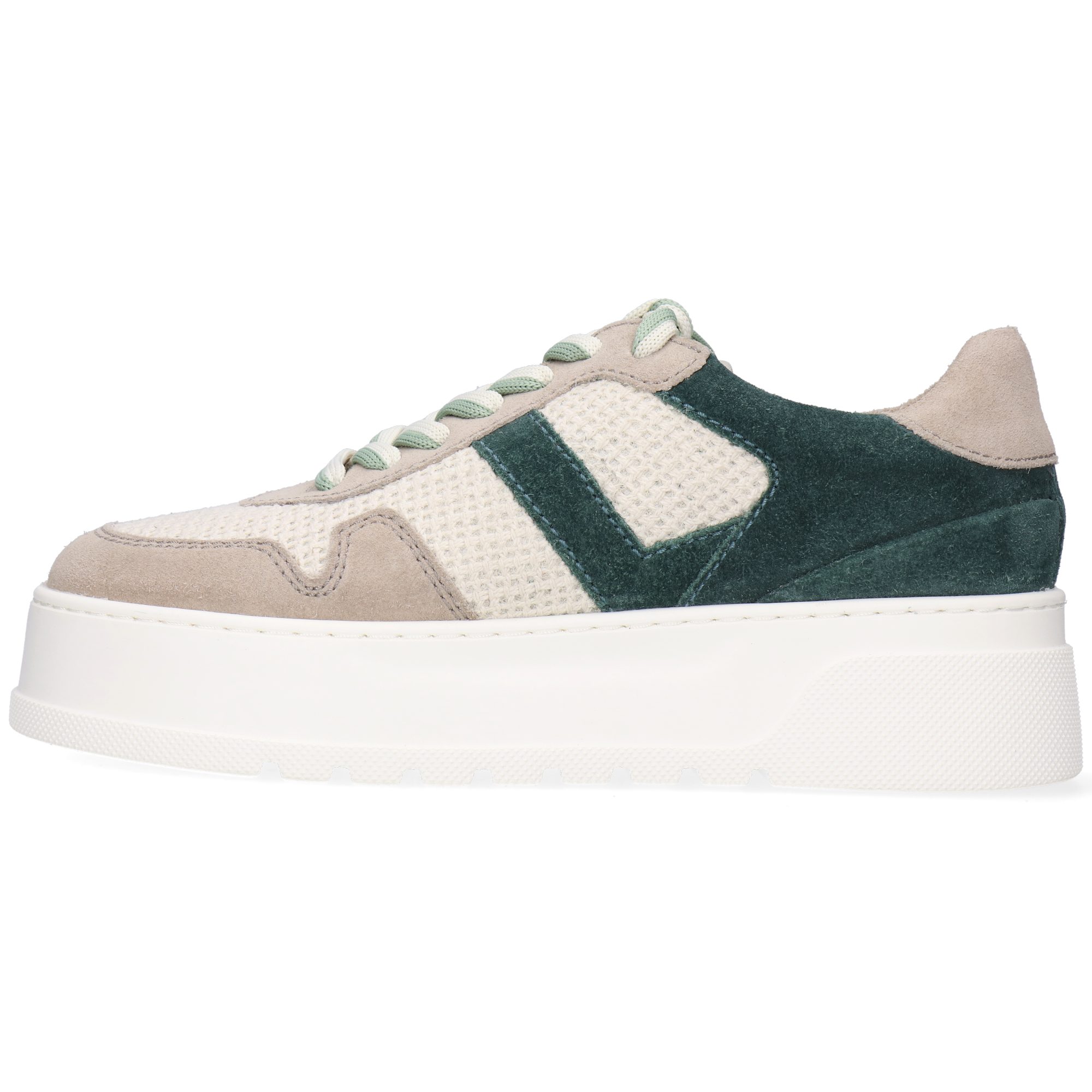 Melvin & Hamilton Alga 2 Leder-Sneakers für Damen Sneaker Plateausohlen, Echtes Leder, Herausnehmbare Innensohle