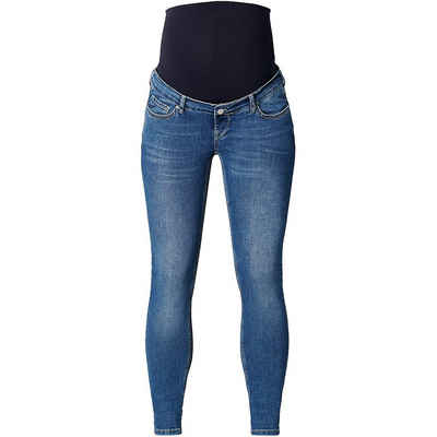 YESET Umstandsjeans Jeans Umstand Hose Jeanshose lang Stretch Bauch Jeans 46 