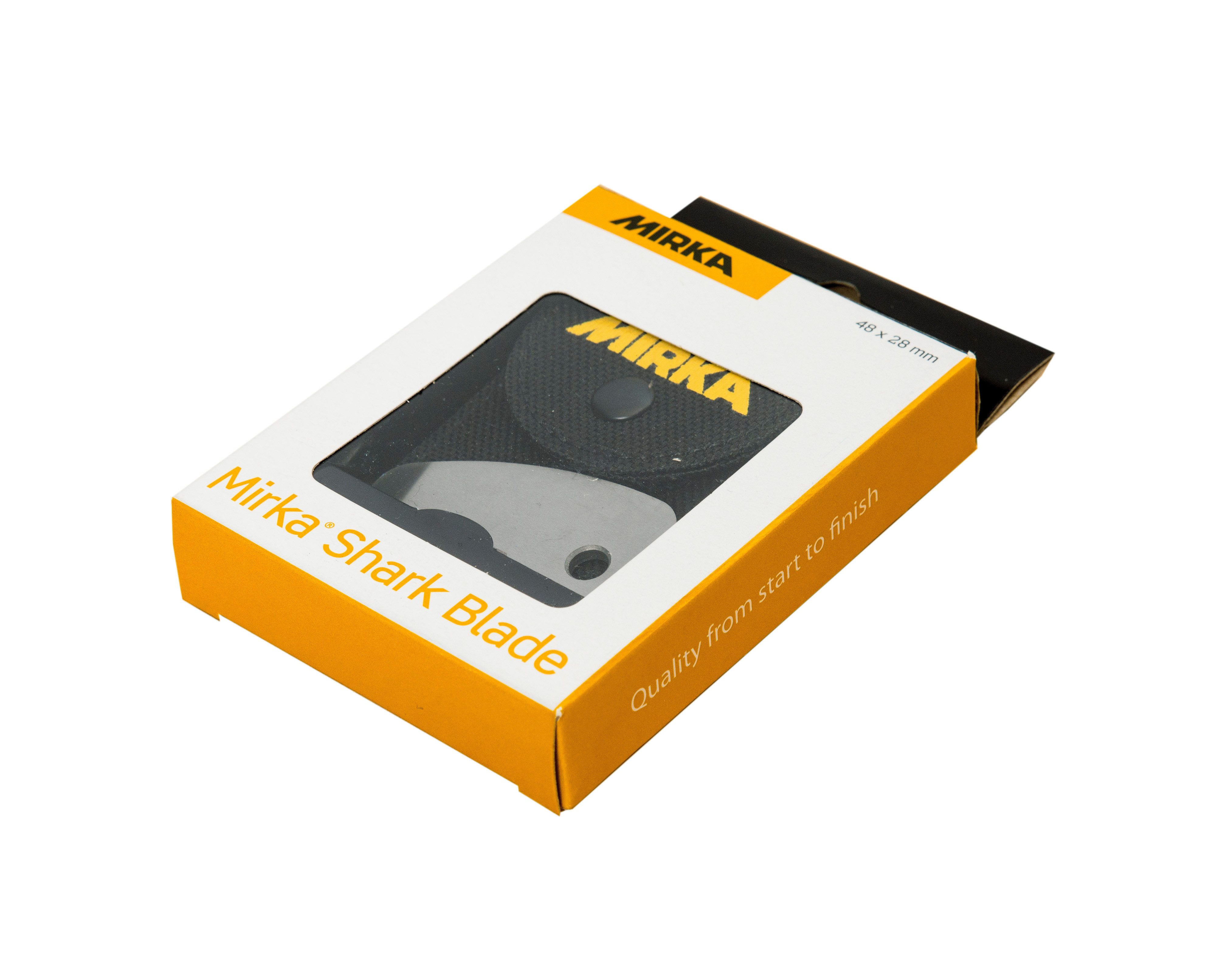 Mirka Blockhobel Shark Blade, Beseitigung von Lackläufen und Nasen, Lackhobel für Auto und Holz