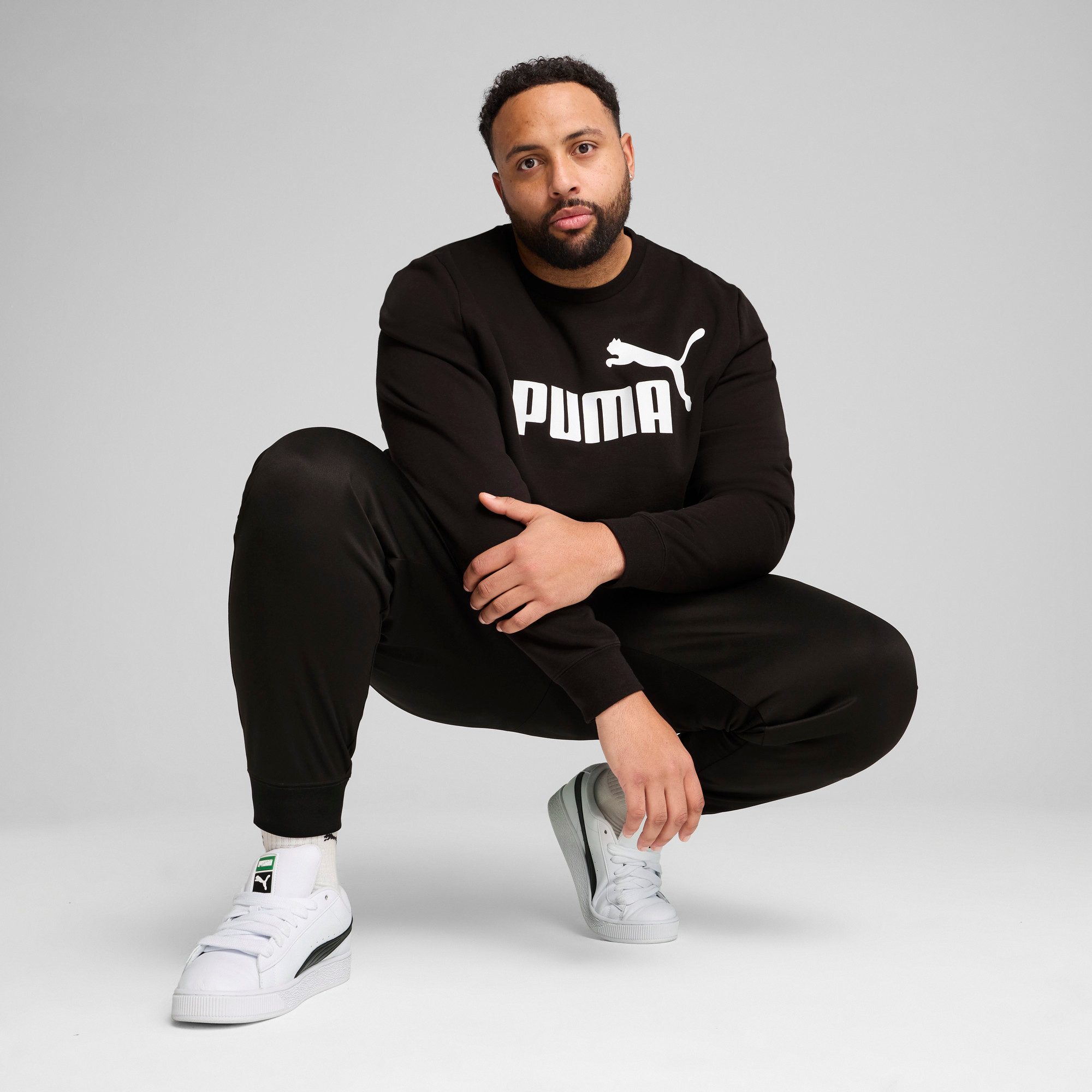 PUMA Langarmshirt ESS NO 1 LOGO CREW FL Langarm, reguläre Passform, Rundhalsausschnitt – Bild 5 von 5