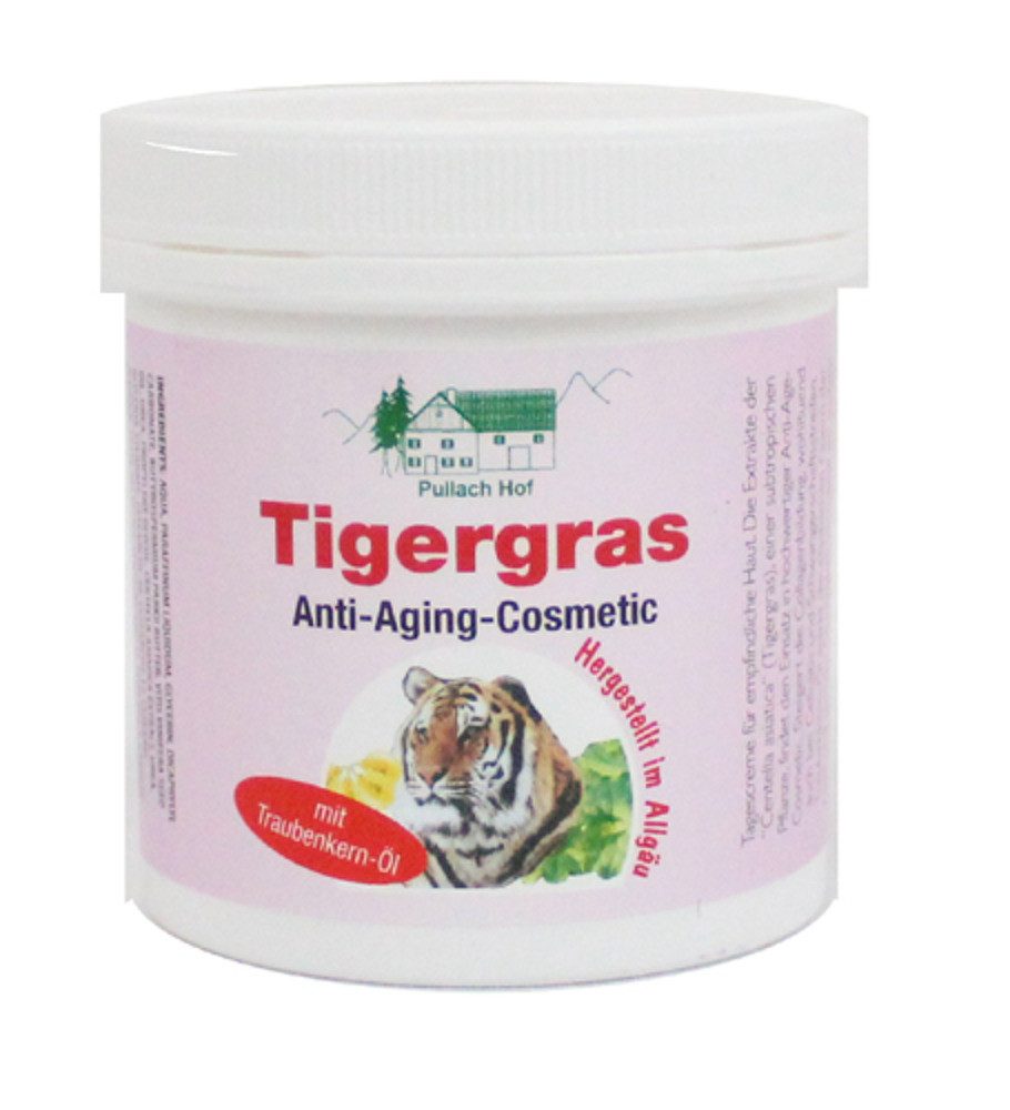 emeco Feuchtigkeitscreme 3x 250ml Tigergras Anti Aging Cosmetic Creme, Lotion Balsam, 3-tlg.