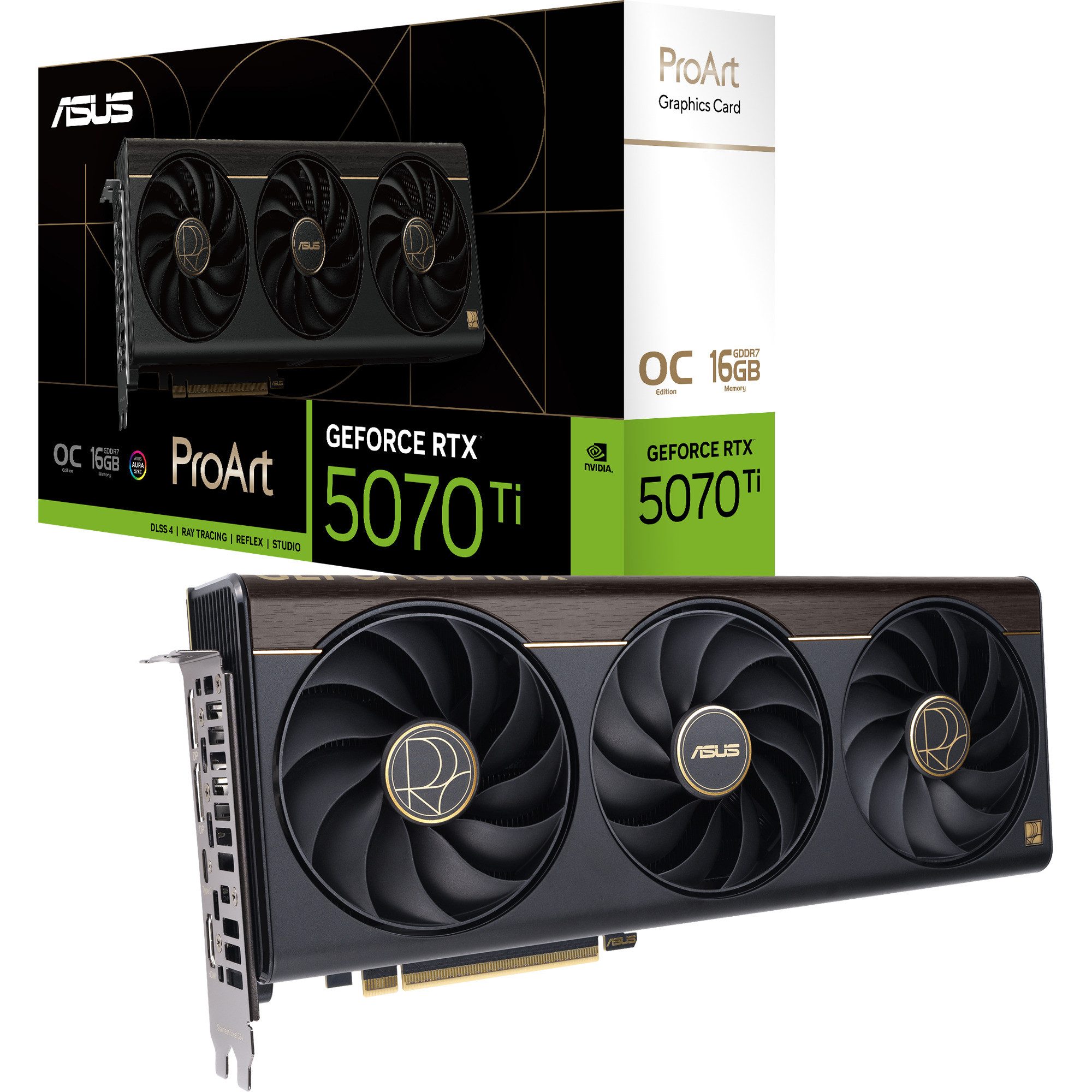 Asus ASUS GeForce RTX 5070 Ti ProArt OC Edition, Grafikkarte (16 GB)