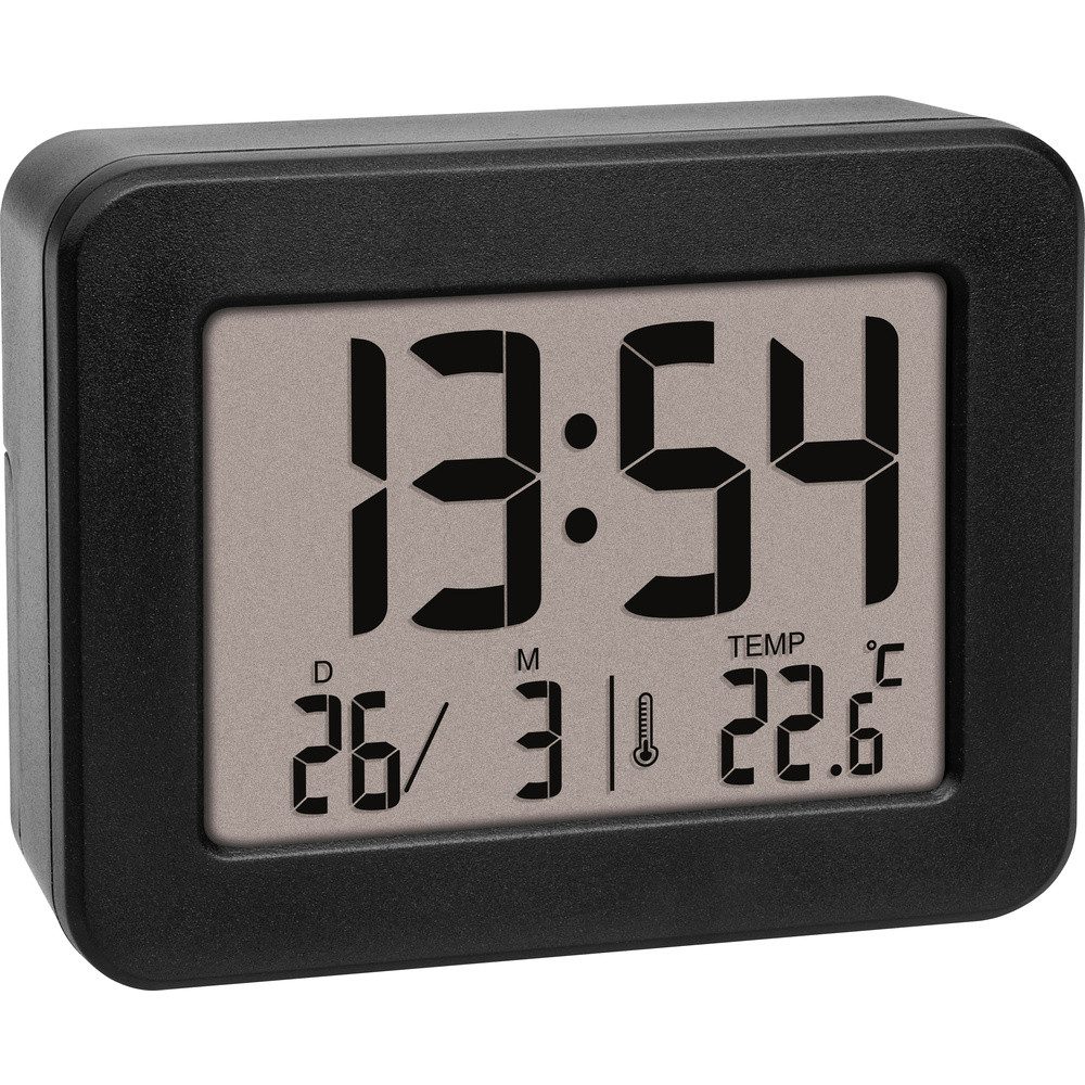 TFA Dostmann Wecker TFA Dostmann 60.2044.01 Quarz Wecker Schwarz Alarmzeite günstig online kaufen