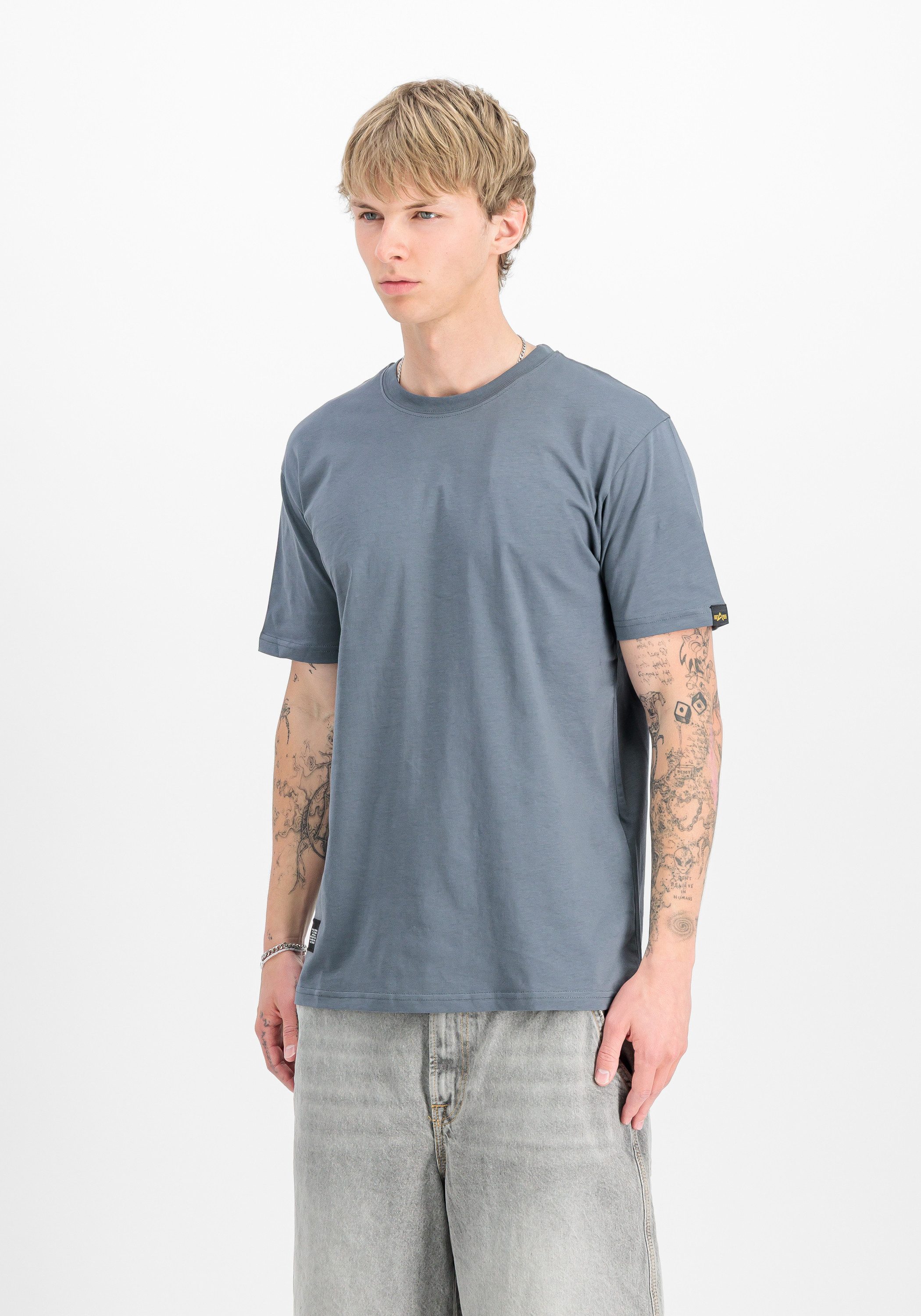 Alpha Industries T-Shirt Label Backprint T-Shirt günstig online kaufen