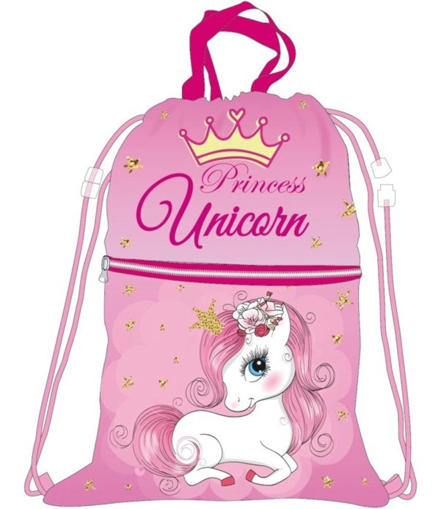 DIFUZED Turnbeutel Einhorn Kinder Turnbeutel Sportbeutel Rucksack Sporttasche Unicorn (1-tlg)