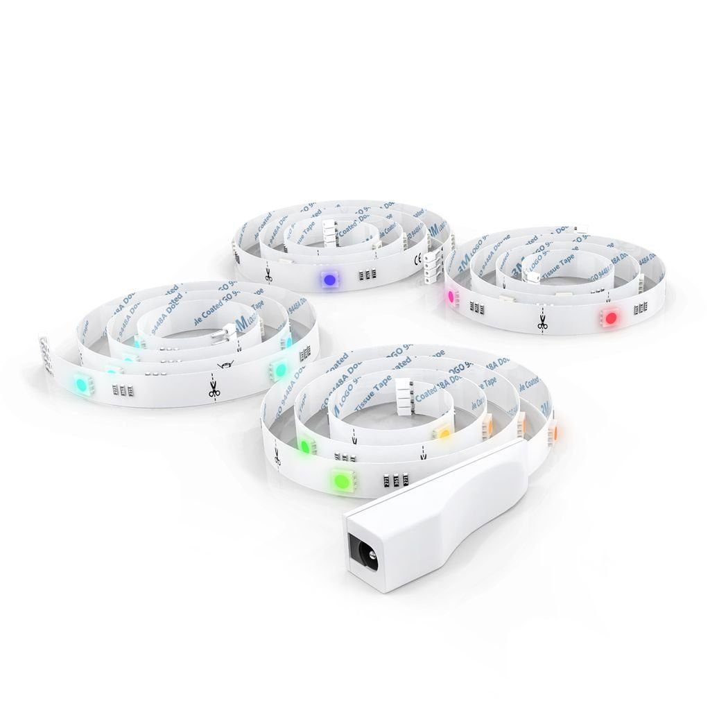 Fernbedienung Band Streifen Schrankleuchte Farbwechsel, Farbwechsel Band Fernbedienung 40-60 B.K.Licht selbstklebend Zoll LED PC Zoll fest Streifen selbstklebend integriert, 40-60 PC