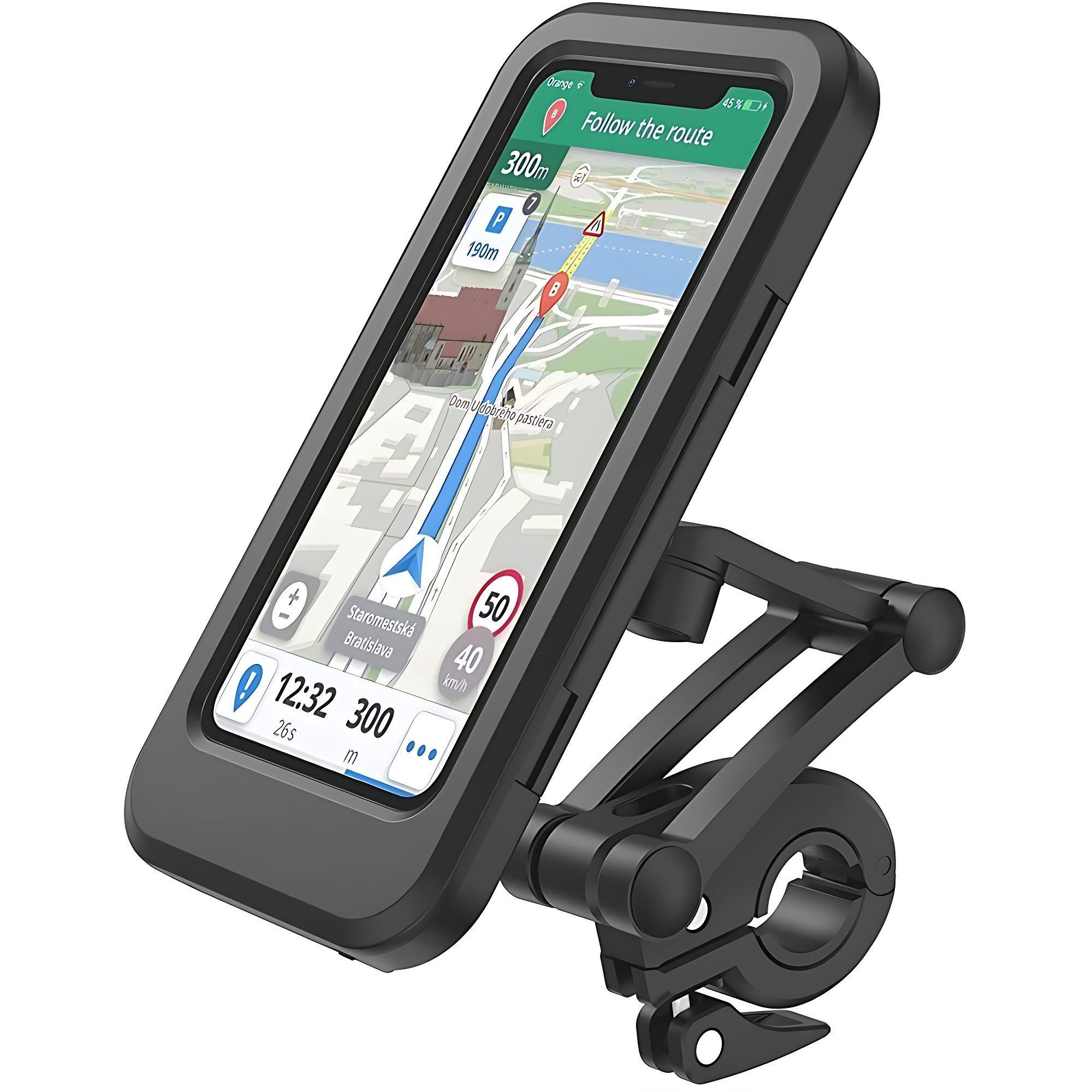 Handy-Halterung Wasserdichter Handyhalter für Fahrrad & Motorrad