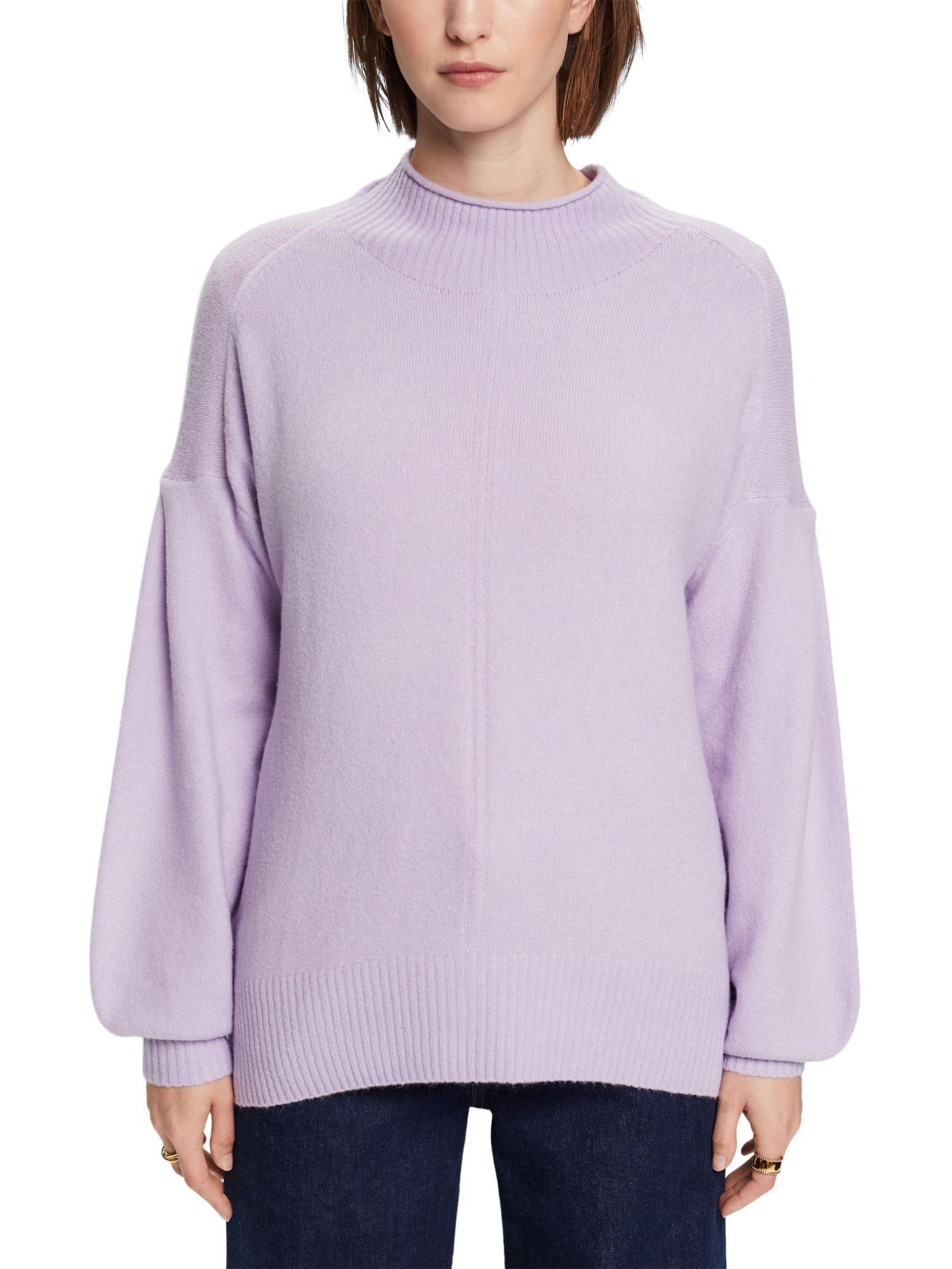 Pullover Stehkragenpullover Stehkragen Esprit LAVENDER mit