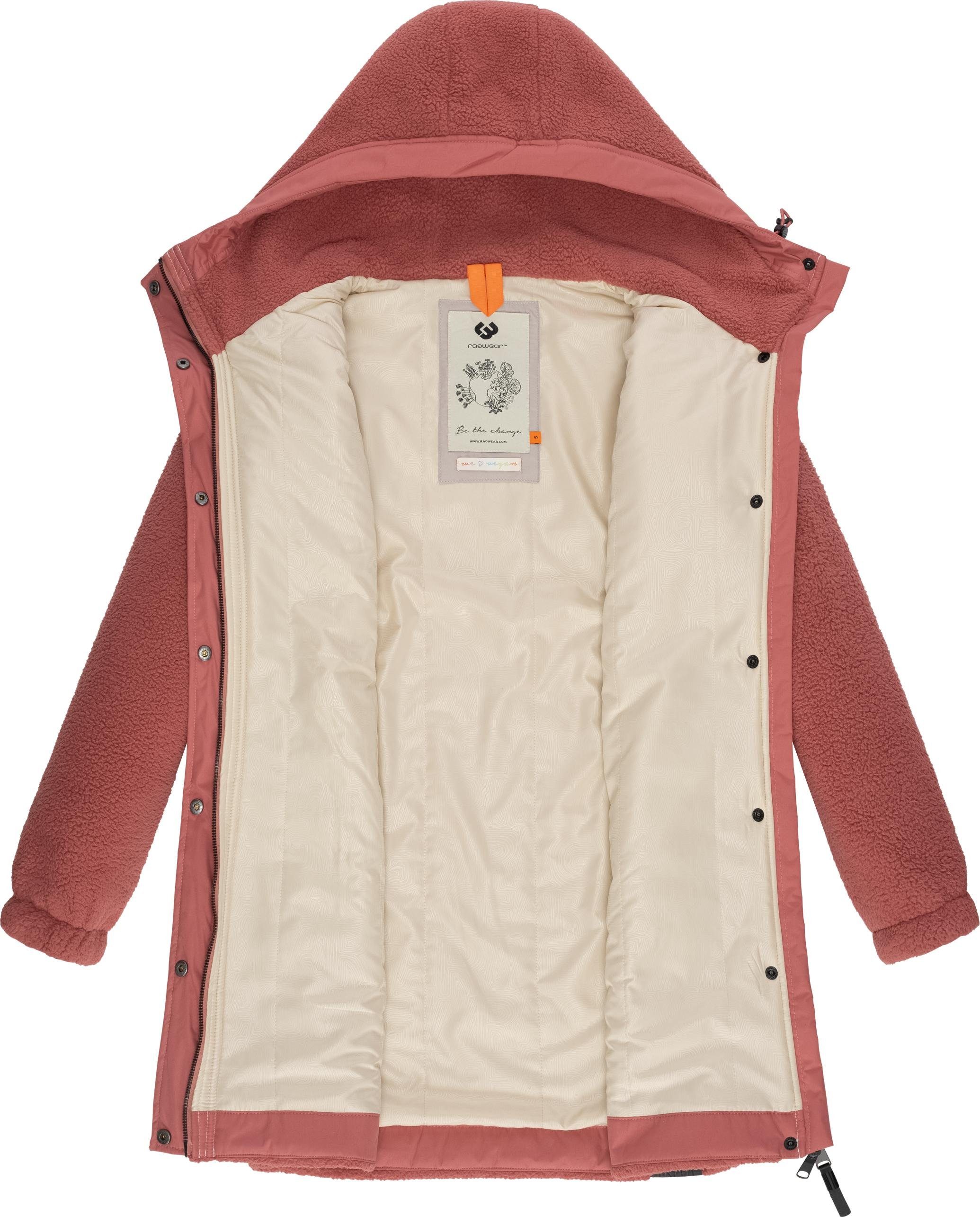 Ragwear Outdoorjacke Cousy flauschige Übergangsjacke mit Teddyfell und Kapuze – Bild 5 von 5