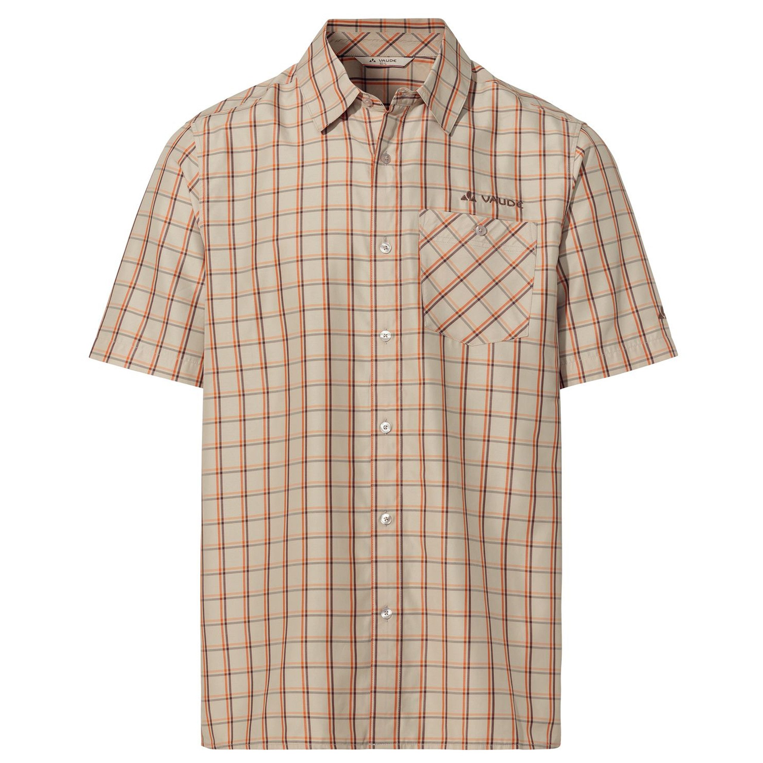 VAUDE Outdoorhemd VAUDE Mens Albsteig Shirt III - Kurzarm-Hemd zum Wandern Herren