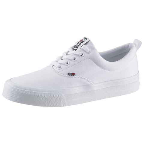 Tommy Jeans CLASSIC TOMMY JEANS SNEAKER Sneaker mit gepolstertem Schaftrand, Freizeitschuh, Halbschuh, Schnürschuh