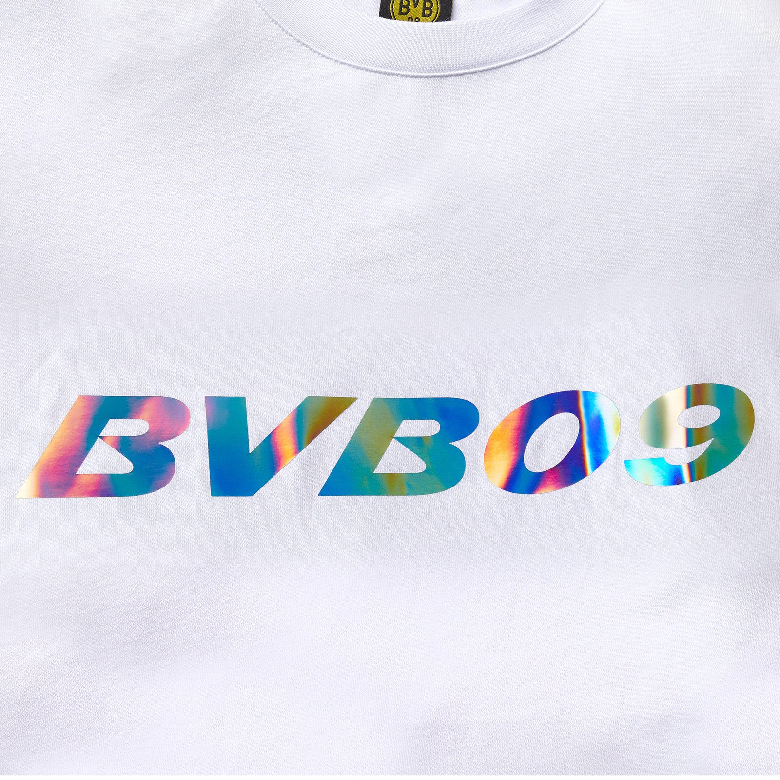 BVB T-Shirt BVB Rainbow T-Shirt offwhite (1-tlg) – Bild 5 von 5