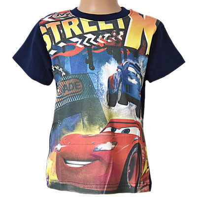 Disney Cars T-Shirt McQueen Jungen Kurzarmshirt Gr. 92 - 128 cm