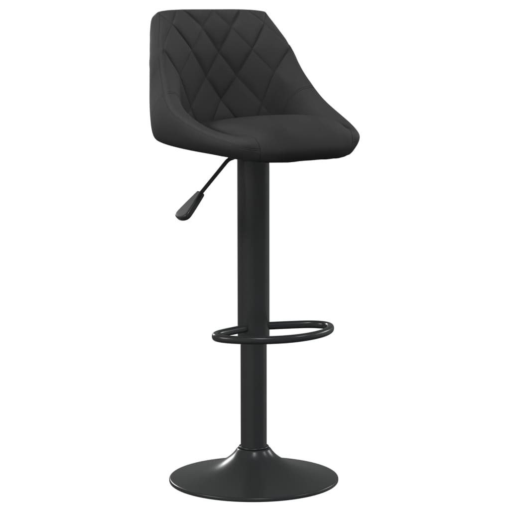Barhocker Barhocker Schwarz Samt