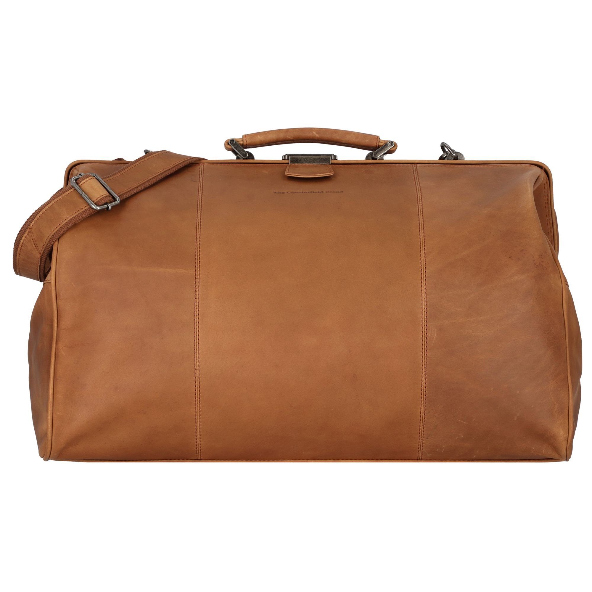 The Chesterfield Brand Weekender Corfu, cognac Leder