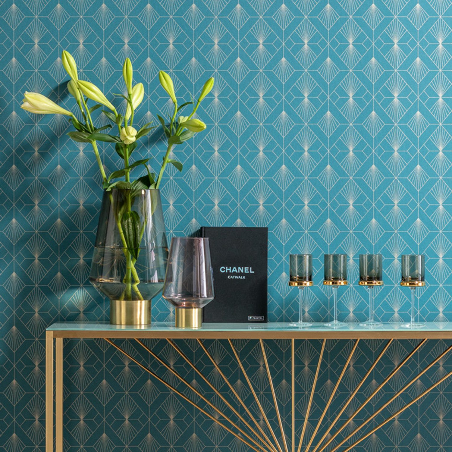 Kare Design Tischvase Vase Noble Braun günstig online kaufen